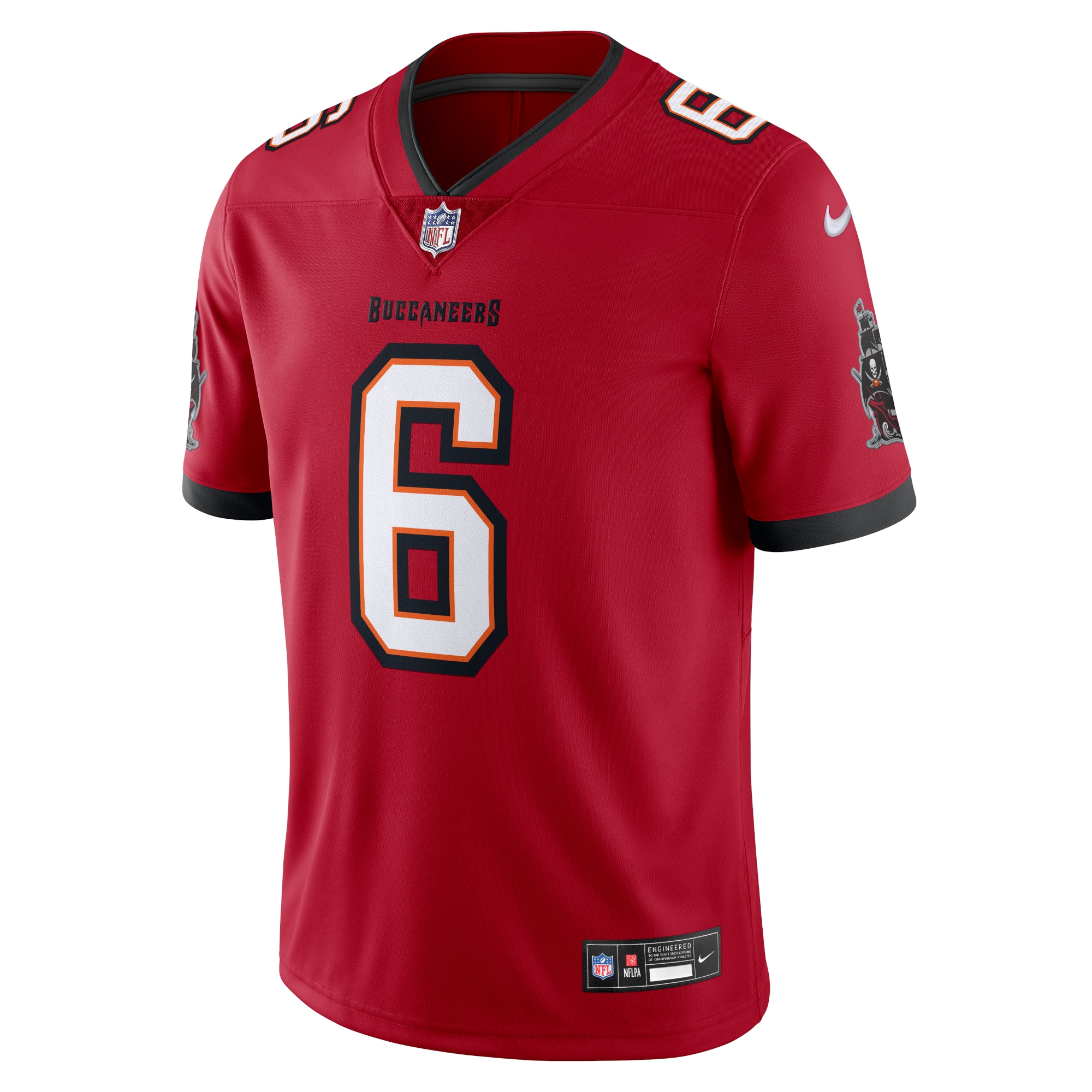 Baker Mayfield Tampa Bay Buccaneers Nike Vapor Untouchable Limited Jersey – Red Clowdercats