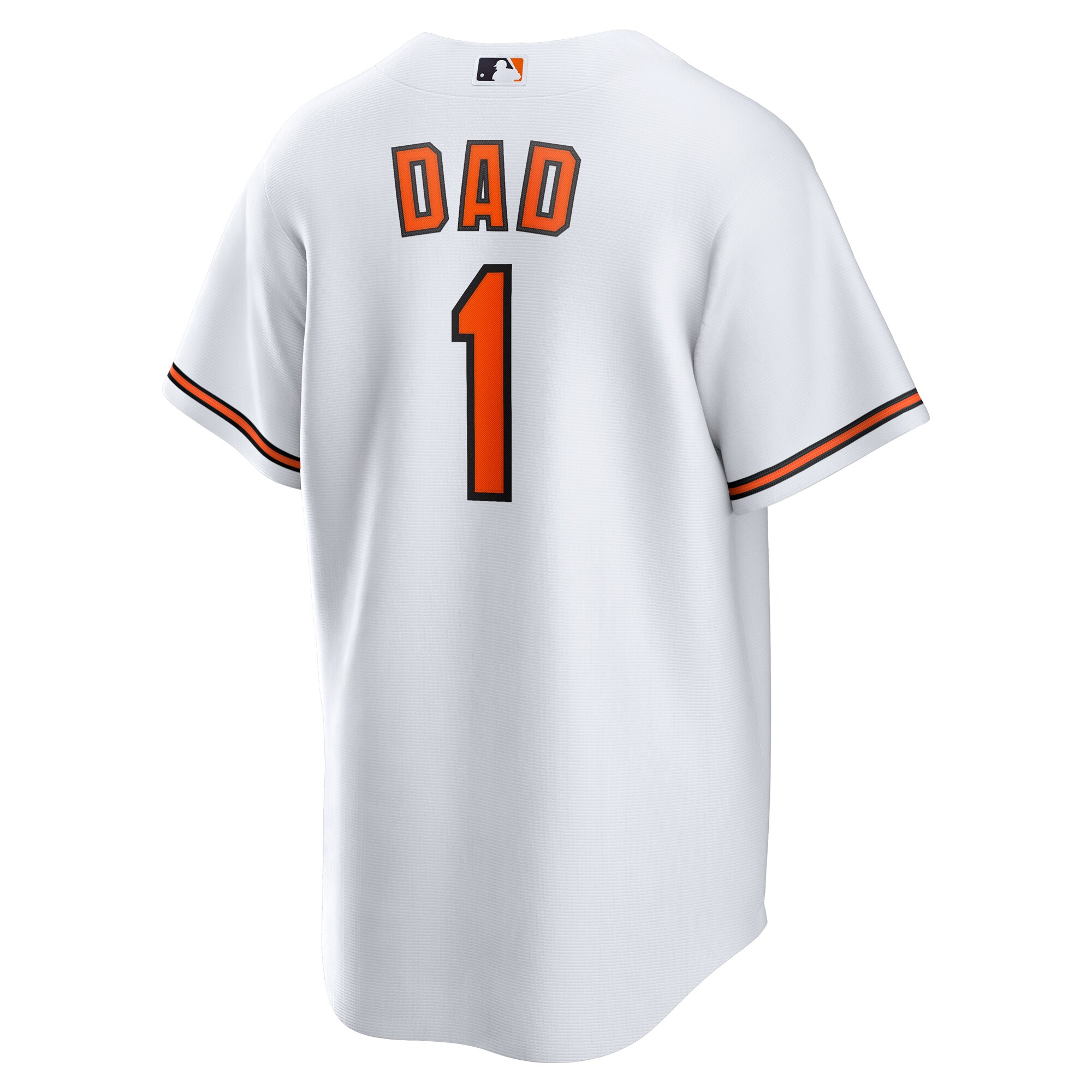 Baltimore Orioles Nike #1 Dad Home Replica Jersey – White