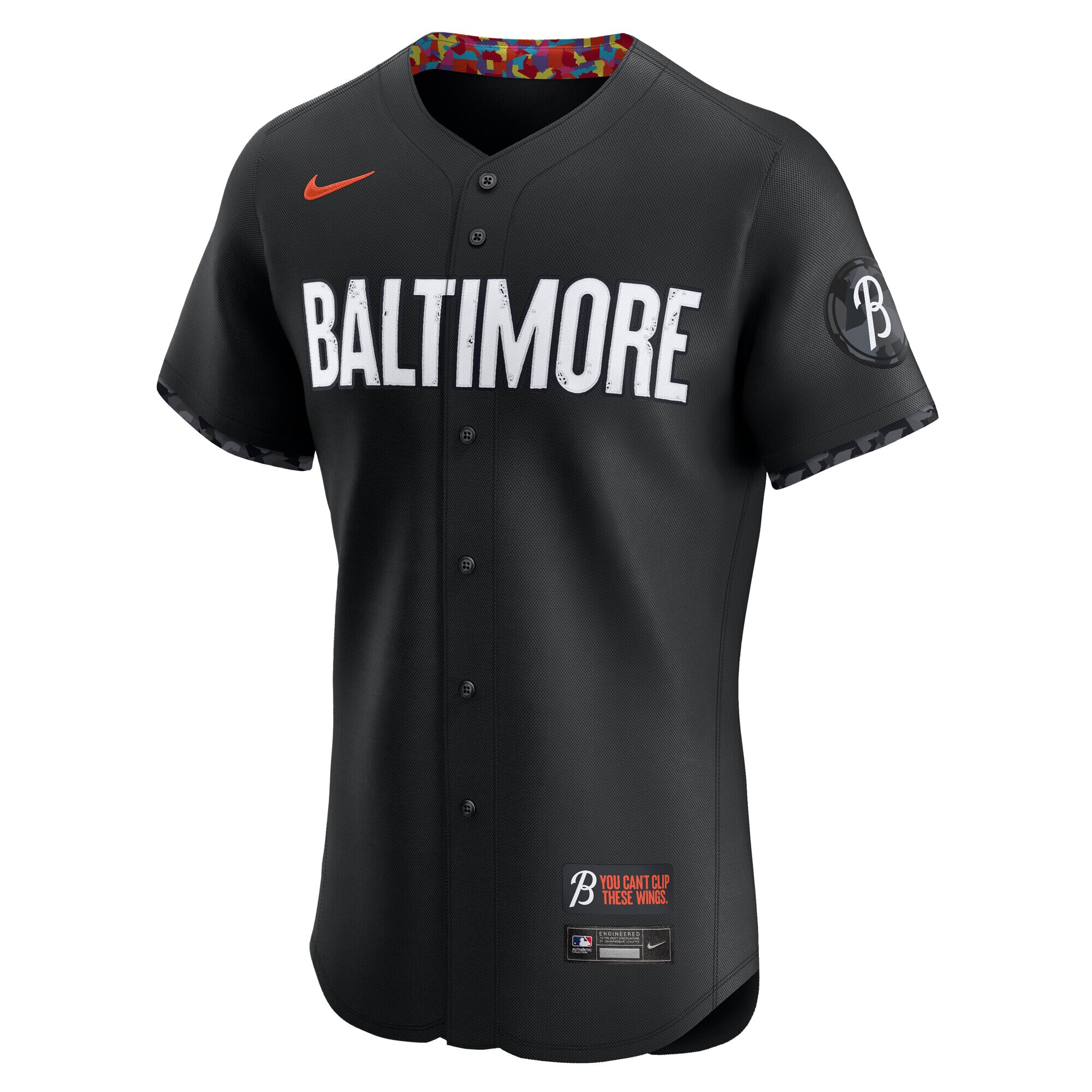 Baltimore Orioles Nike City Connect Elite Jersey – Black