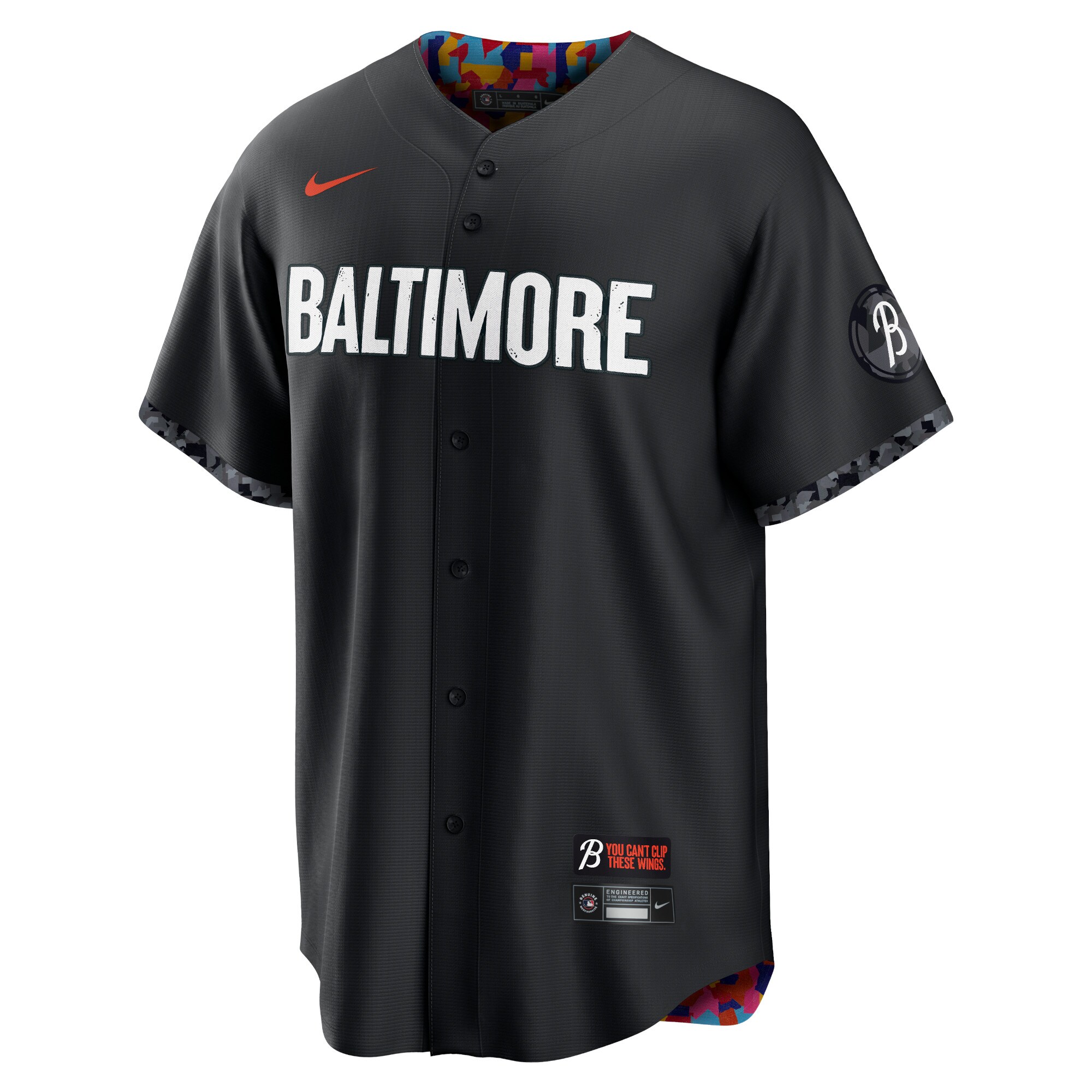 Baltimore Orioles Nike City Connect Replica Jersey – Black