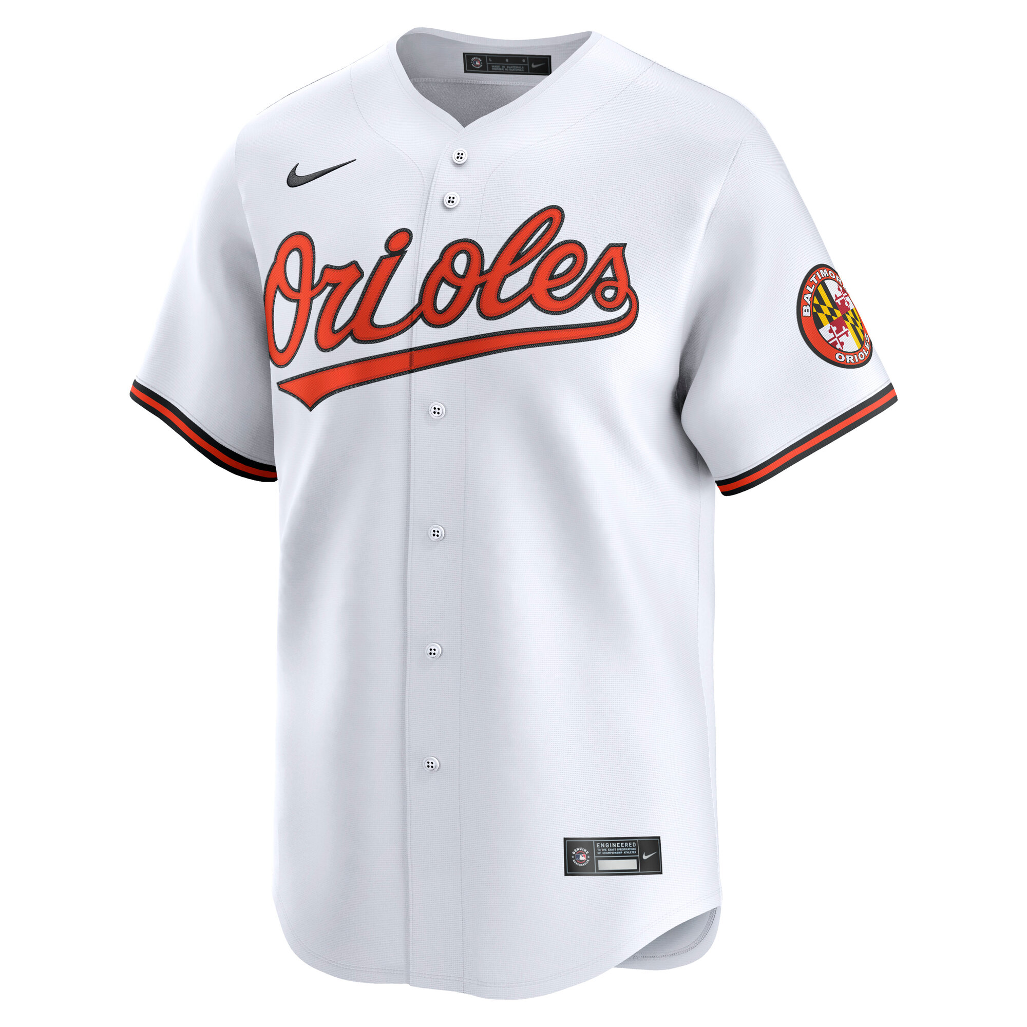 Baltimore Orioles Nike Home Limited Jersey – White