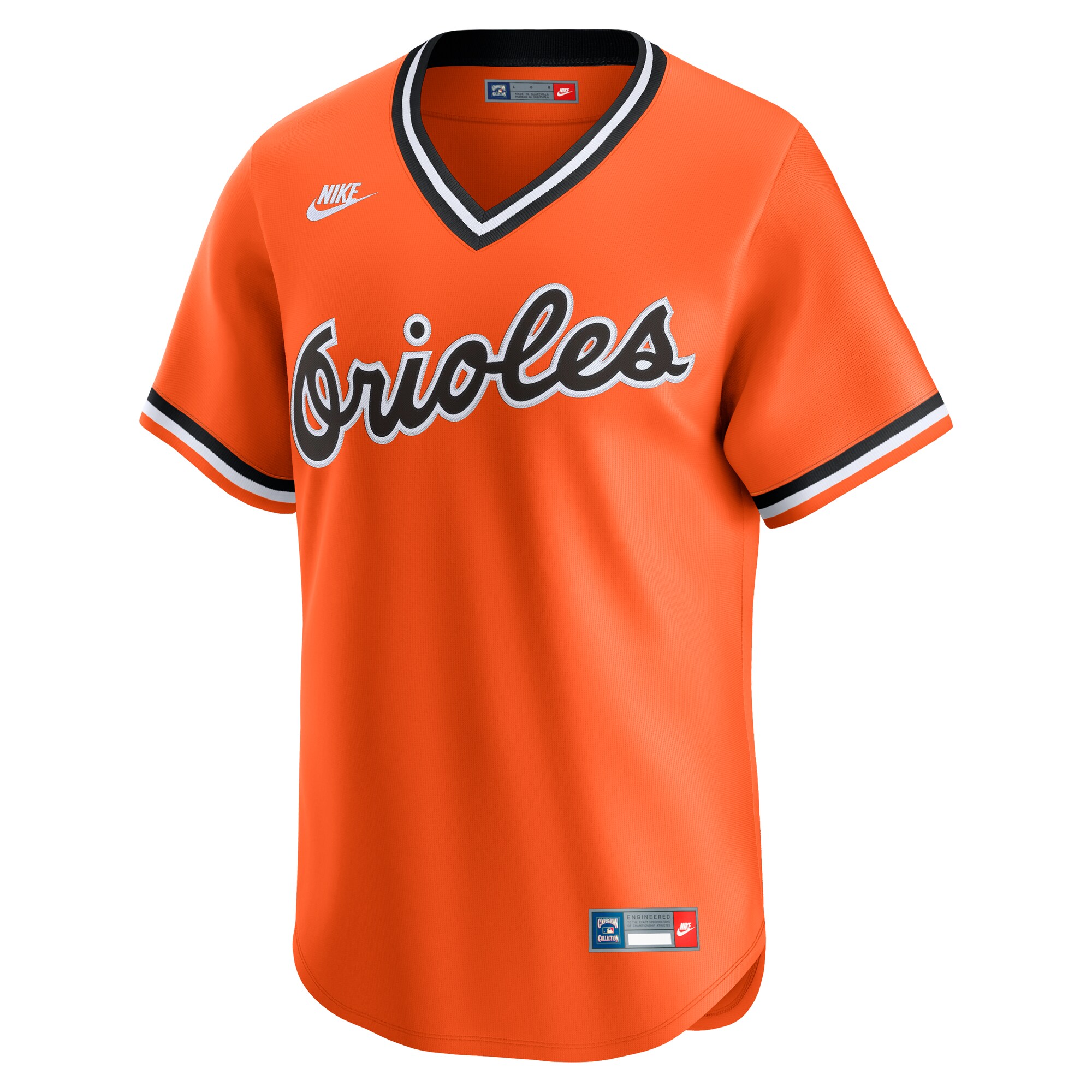Baltimore Orioles Nike Throwback Cooperstown Collection Limited Jersey – Orange