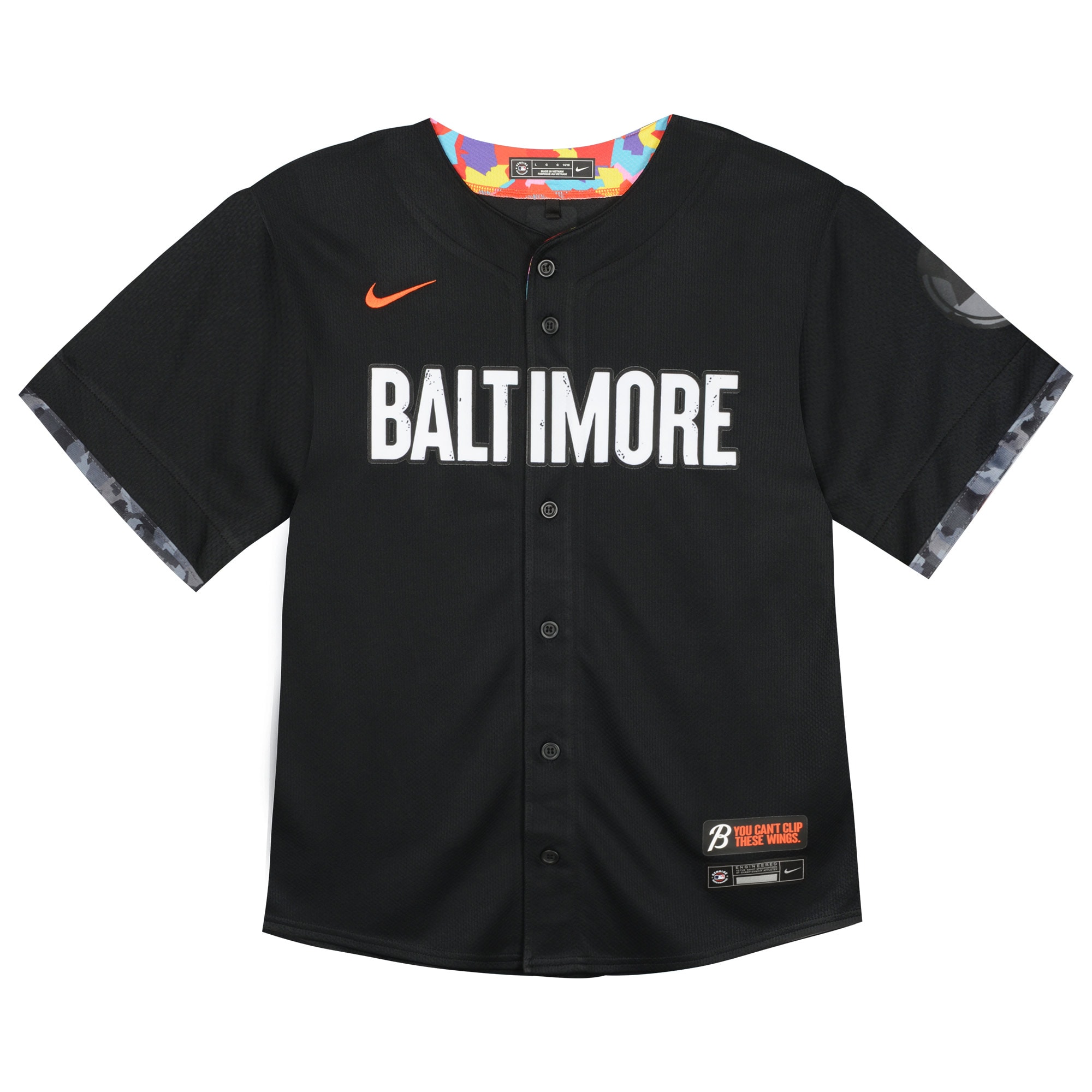 Baltimore Orioles Nike Toddler City Connect Limited Jersey – Black