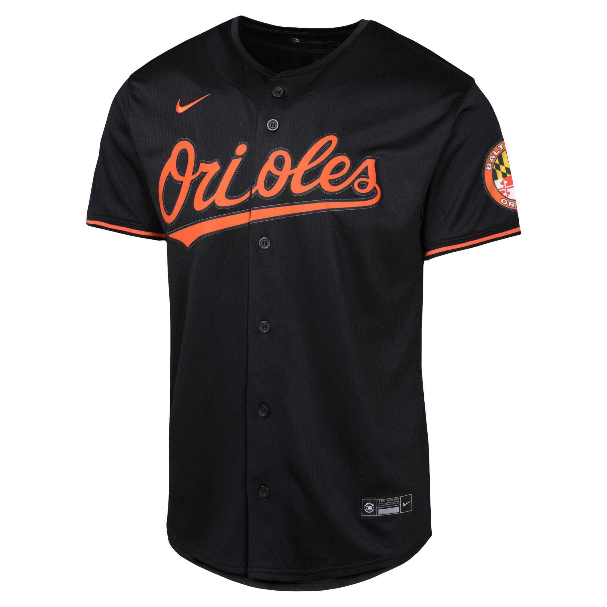Baltimore Orioles Nike Youth Alternate Limited Jersey – Black