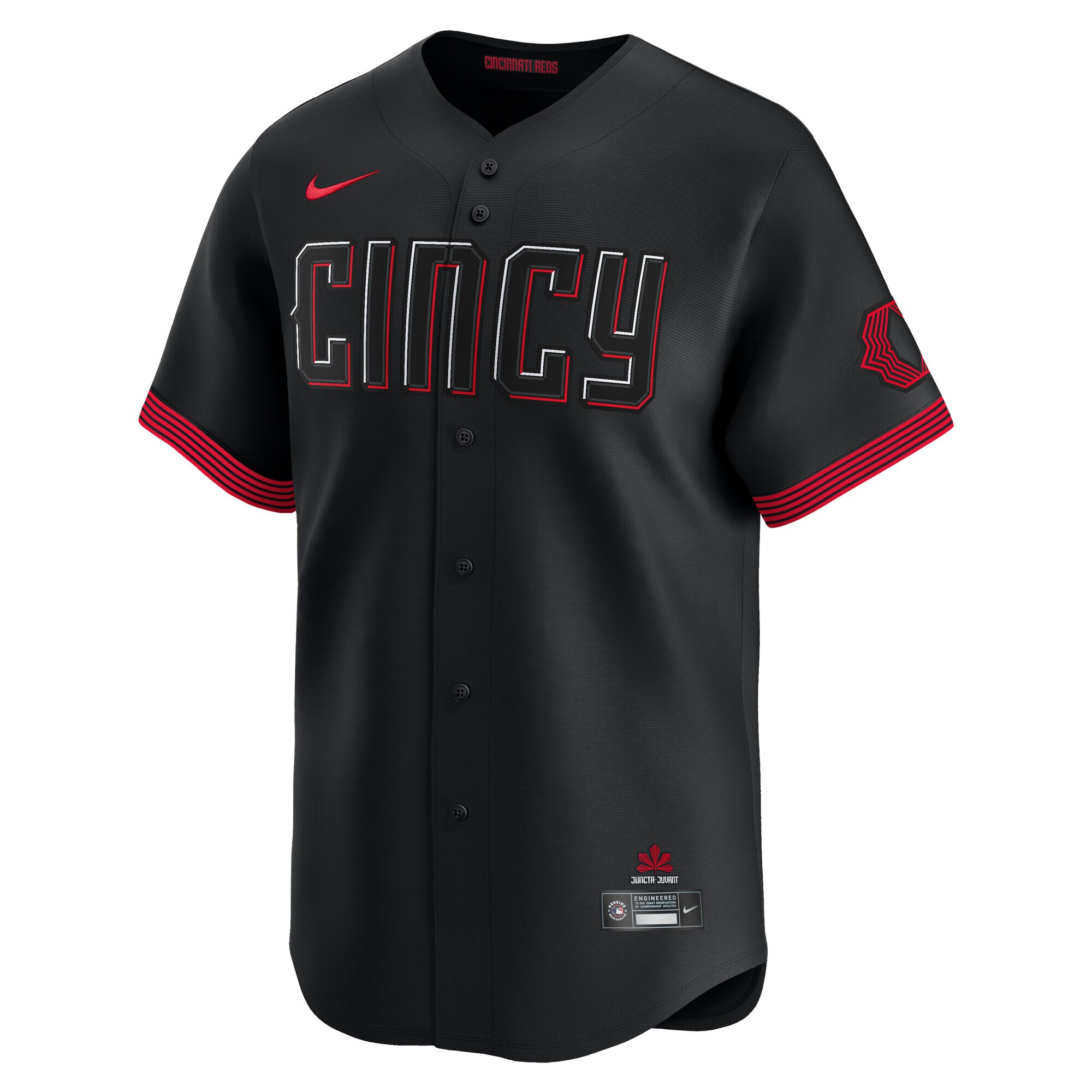 Barry Larkin Cincinnati Reds Nike City Connect Limited Jersey – Black