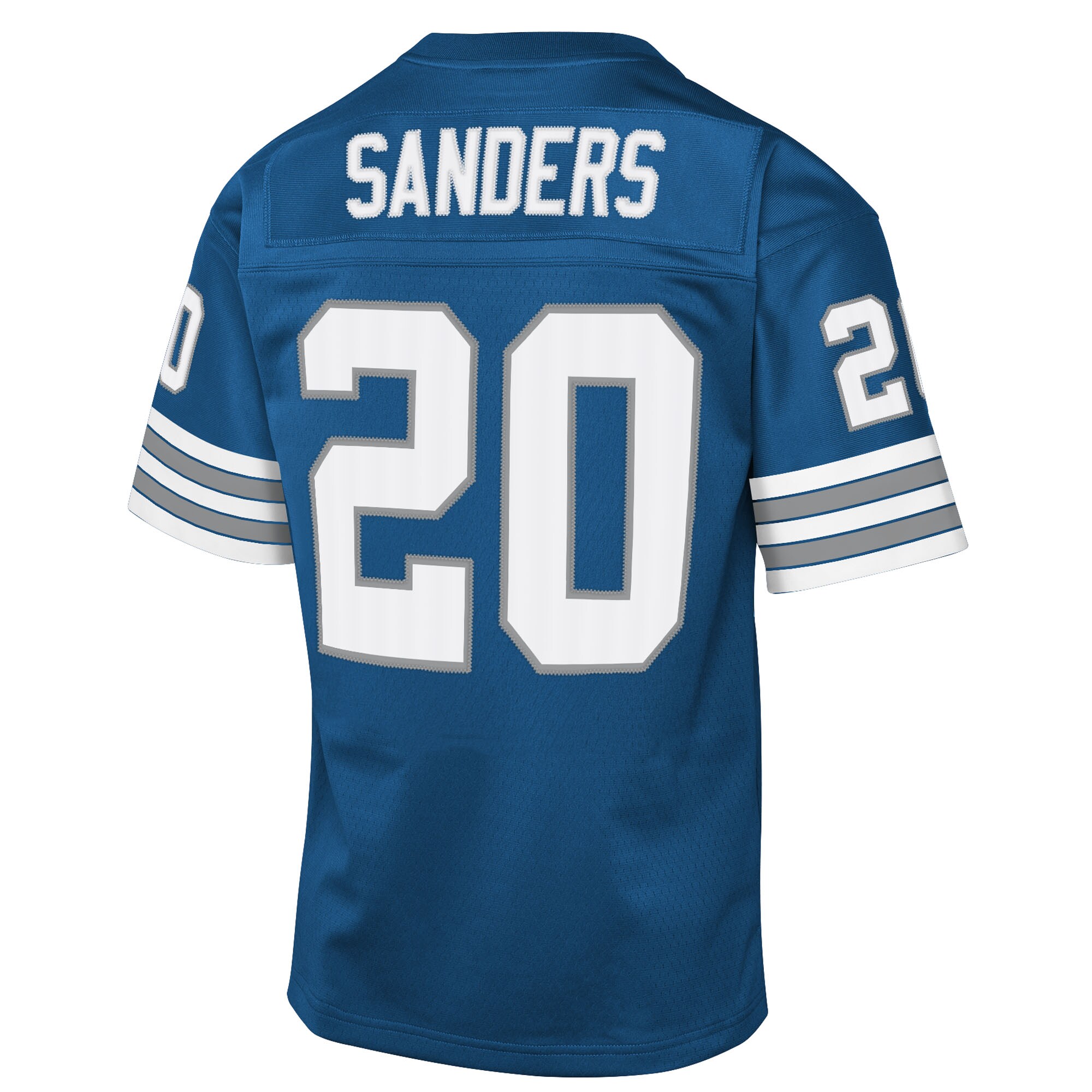 Barry Sanders Detroit Lions Mitchell & Ness Youth 1996 Throwback Fashion Jersey – Blue Clowdercats