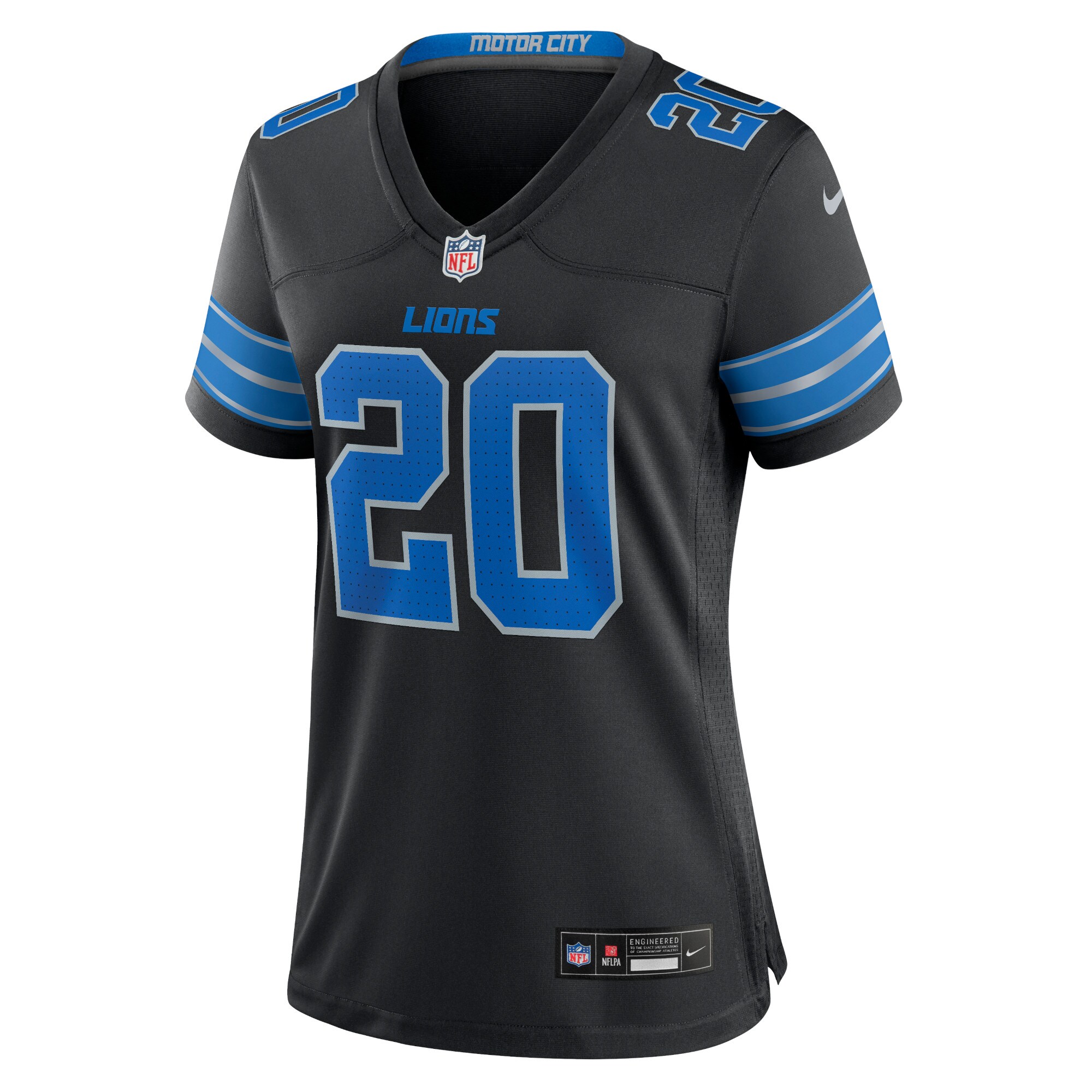 Barry Sanders Detroit Lions Nike Women’s 2nd Alternate Retired Player Game Jersey – Black Clowdercats