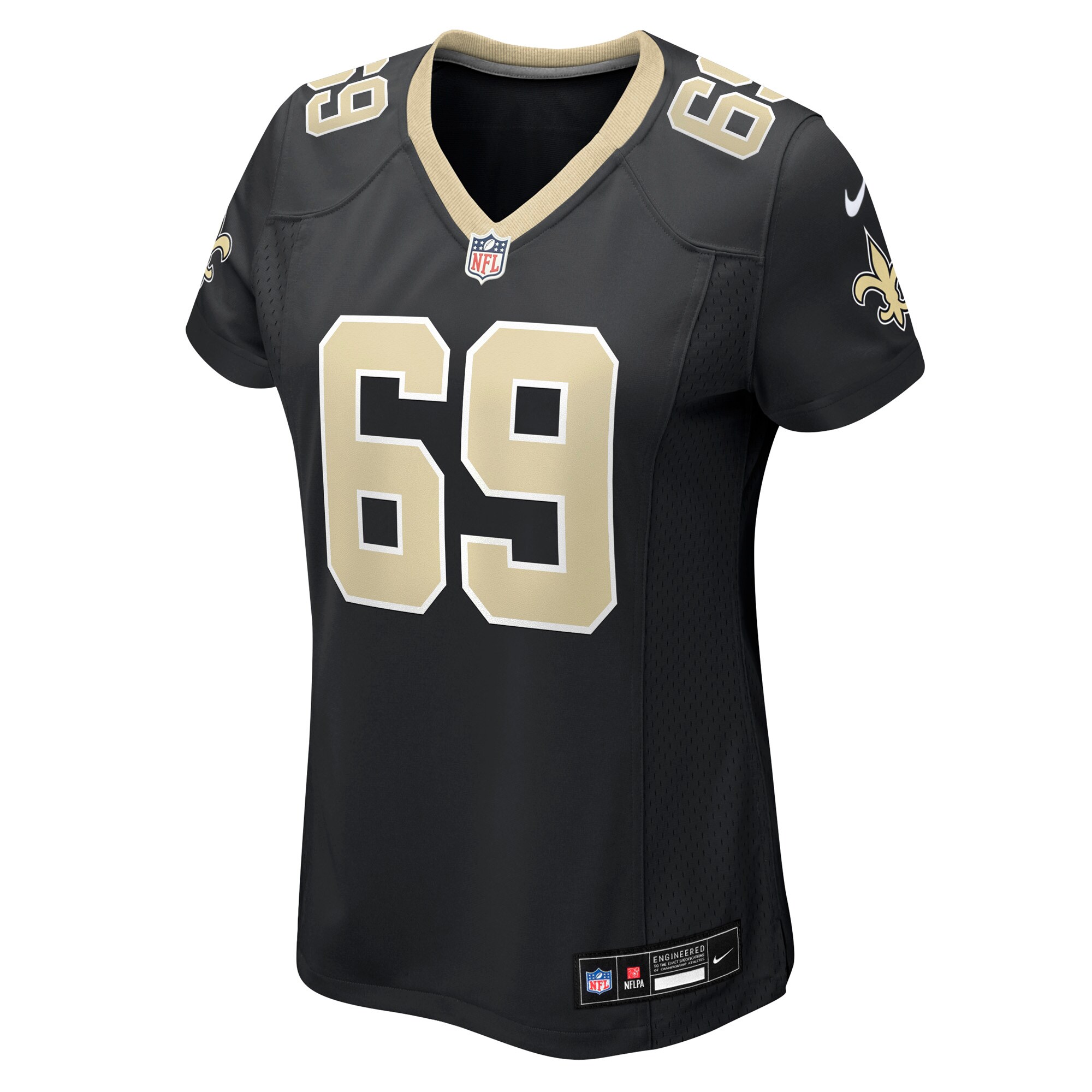 Barry Wesley New Orleans Saints Nike Women’s Team Game Jersey – Black Clowdercats