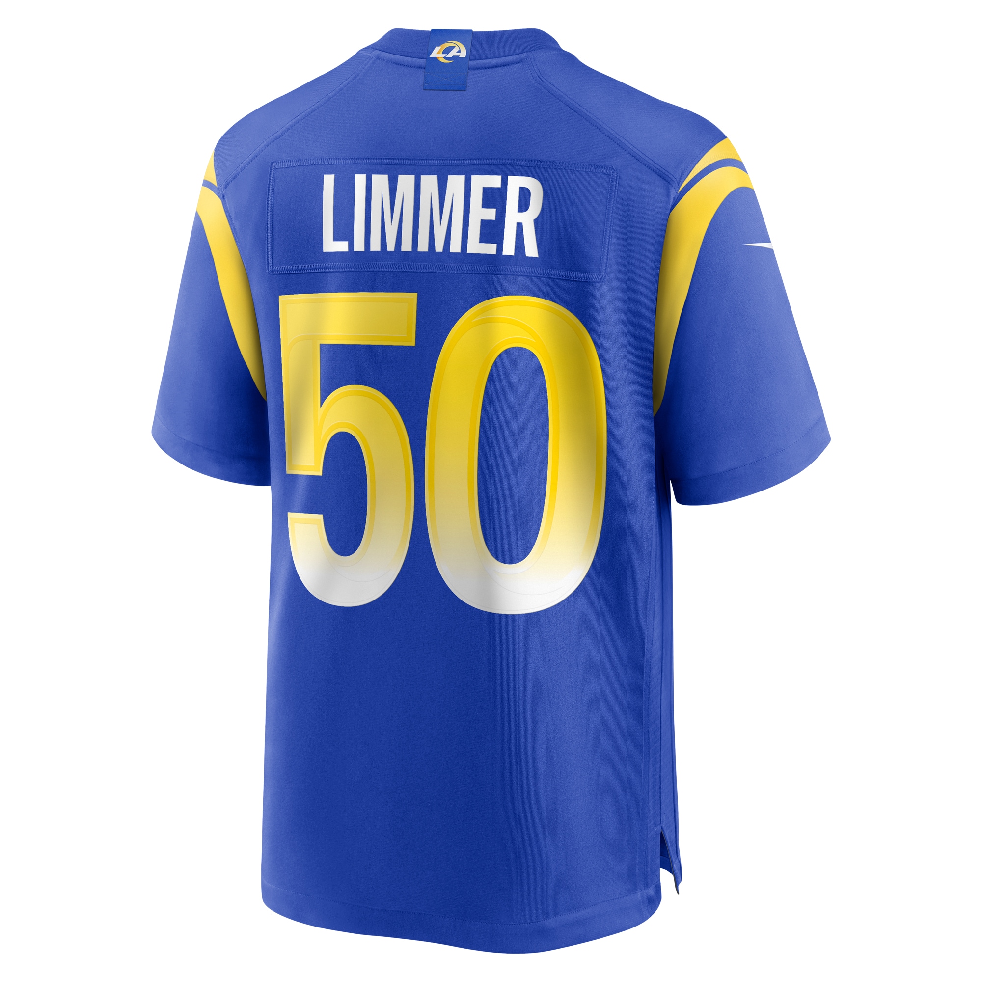 Beaux Limmer Los Angeles Rams Nike Team Game Jersey – Royal Clowdercats