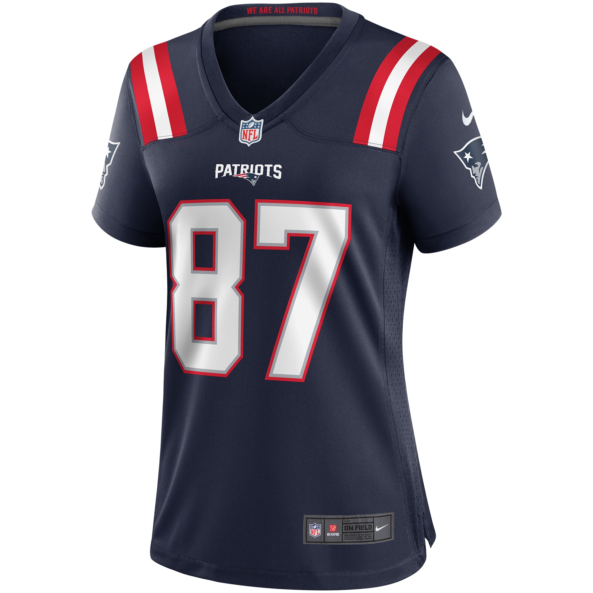 Ben Coates New England Patriots Nike Women’s Game Retired Player Jersey – Navy Clowdercats