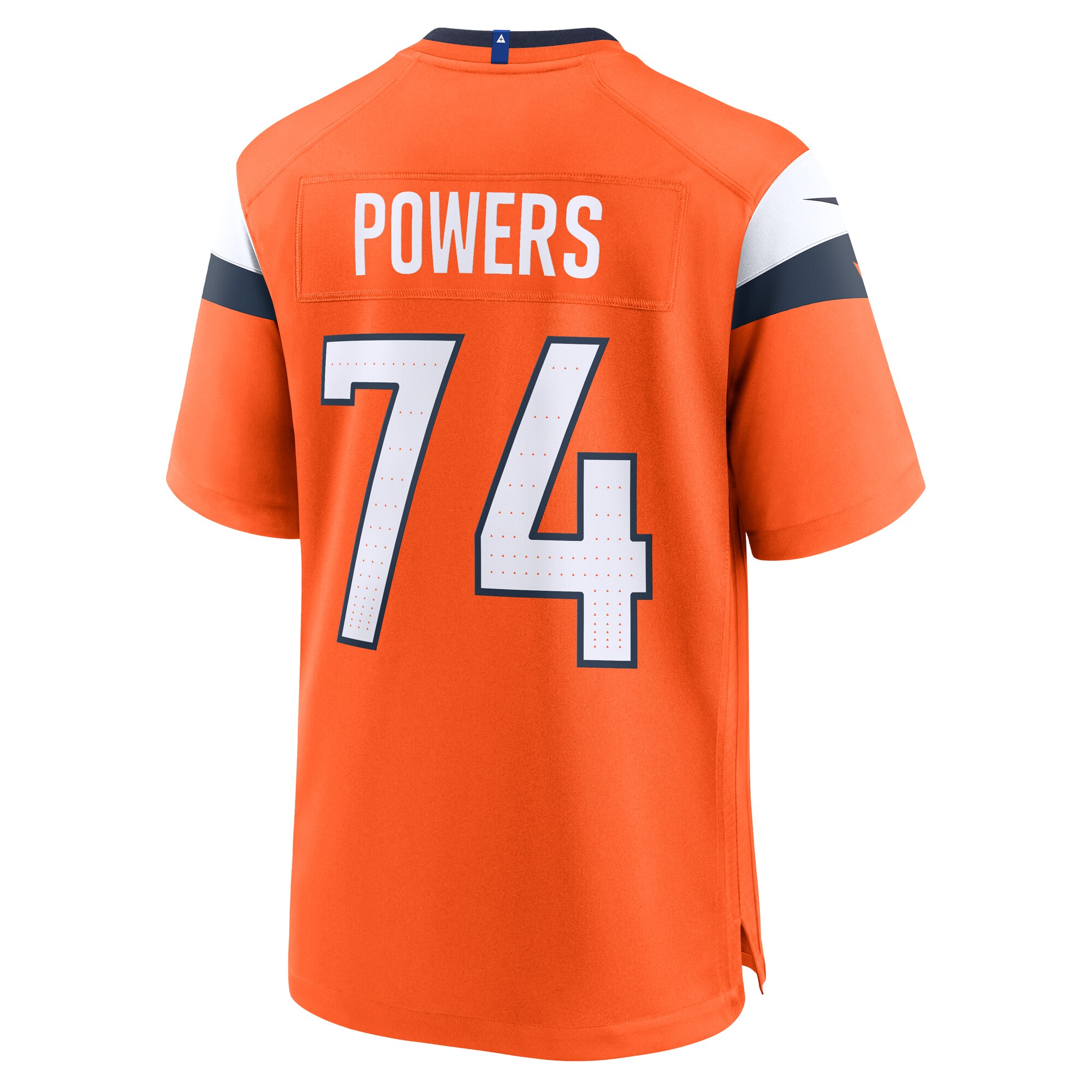Ben Powers Denver Broncos Nike Team Game Jersey – Orange Clowdercats