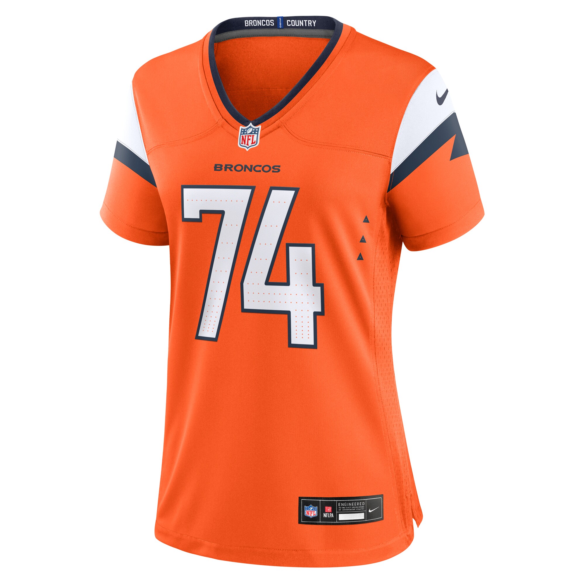 Ben Powers Denver Broncos Nike Women’s Team Game Jersey – Orange Clowdercats