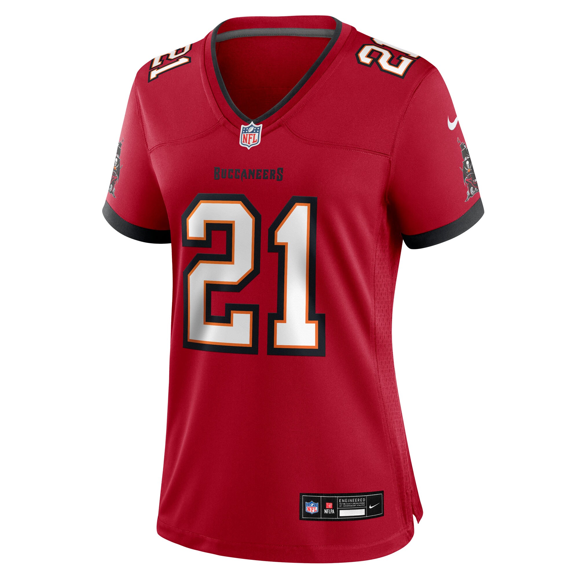Benjamin Morrison Tampa Bay Buccaneers Nike Women’s Team Game Jersey – Red Clowdercats