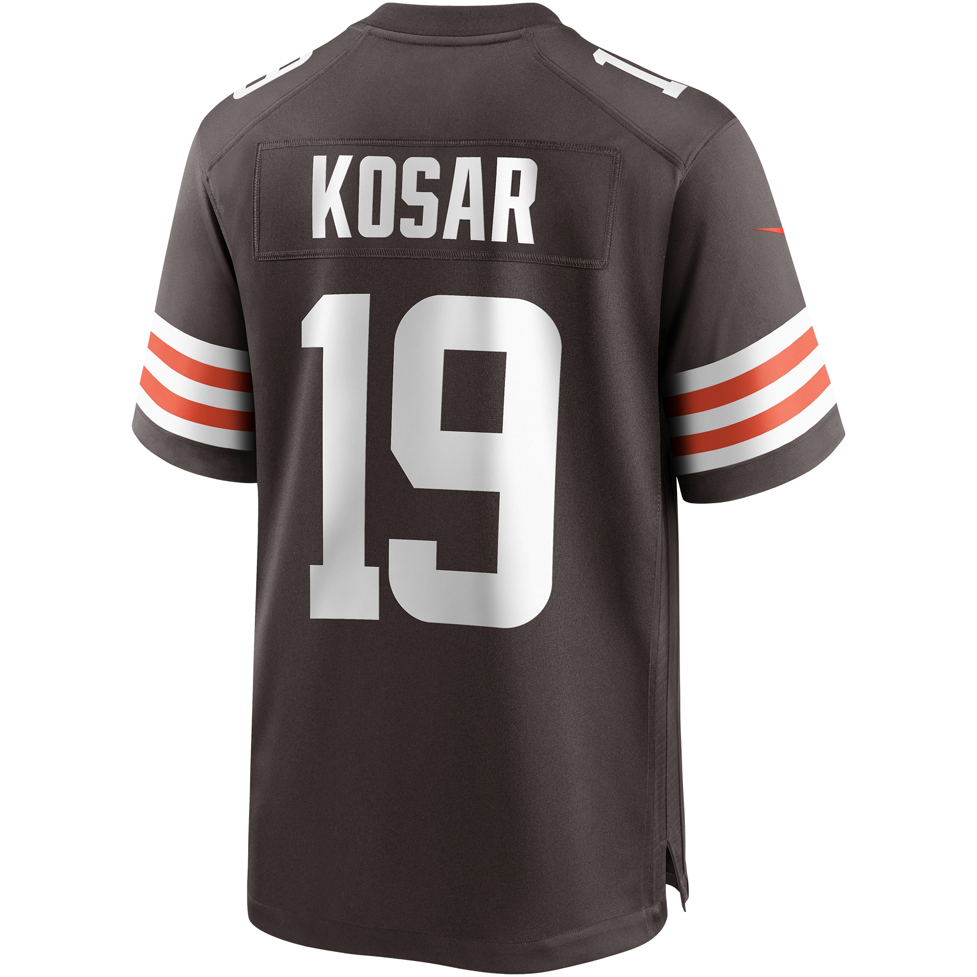 Bernie Kosar Cleveland Browns Nike Game Retired Player Jersey – Brown Clowdercats