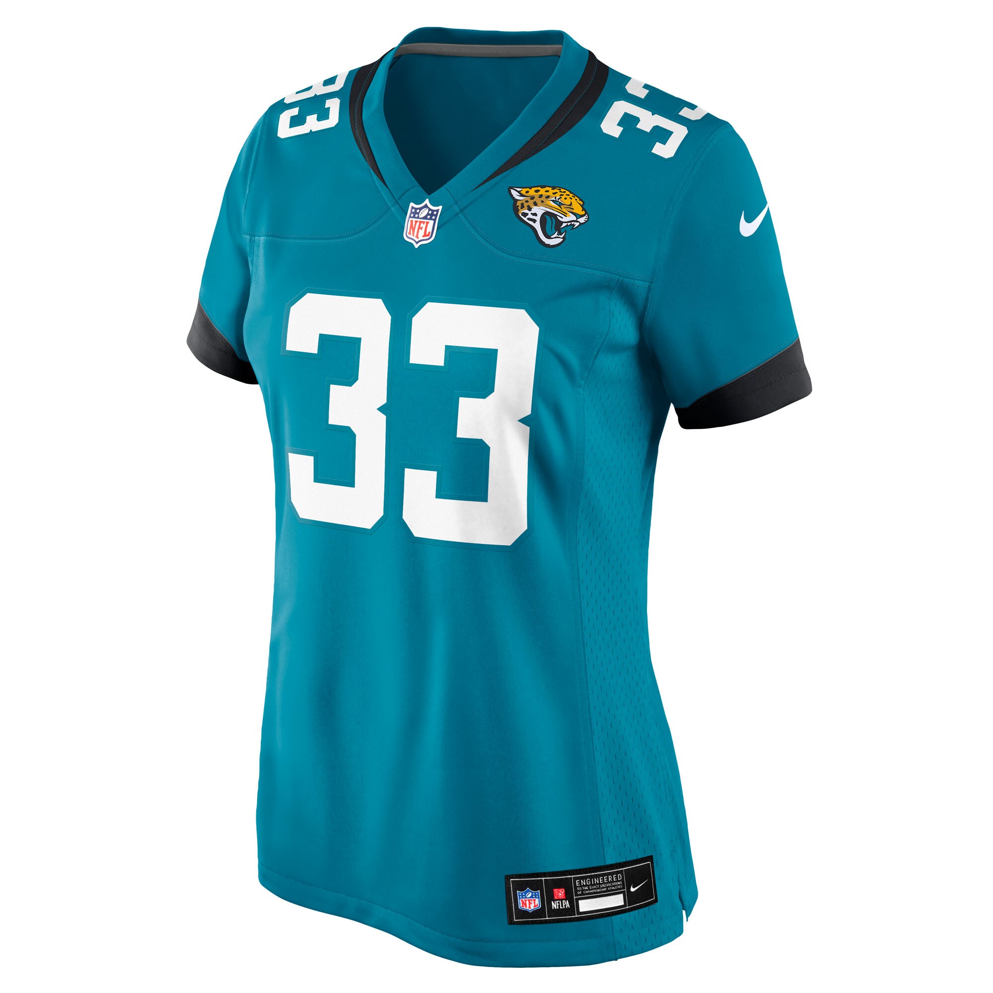Bhayshul Tuten Jacksonville Jaguars Nike Women’s Team Game Jersey – Teal Clowdercats