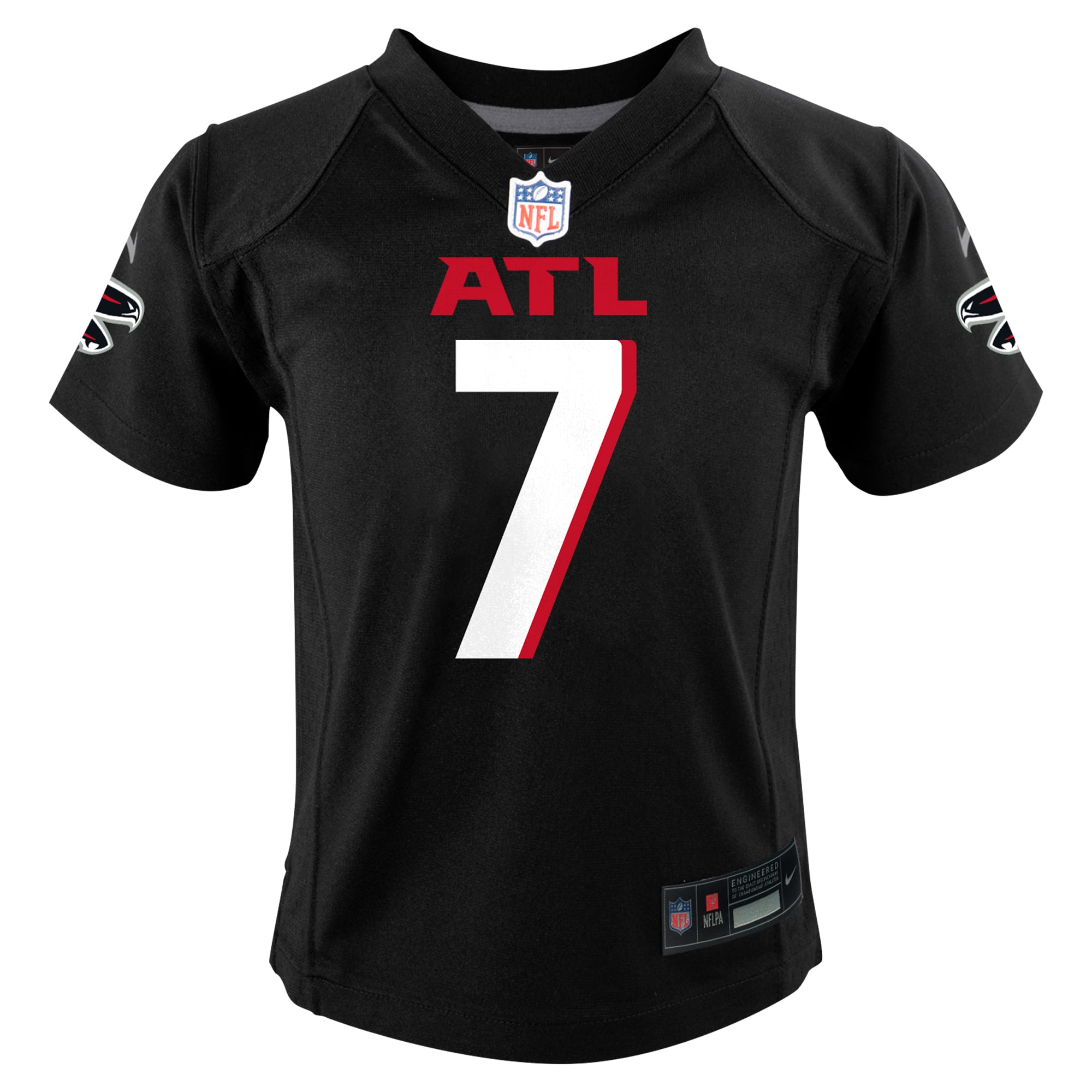 Bijan Robinson Atlanta Falcons Nike Infant Team Player Game Jersey – Black Clowdercats