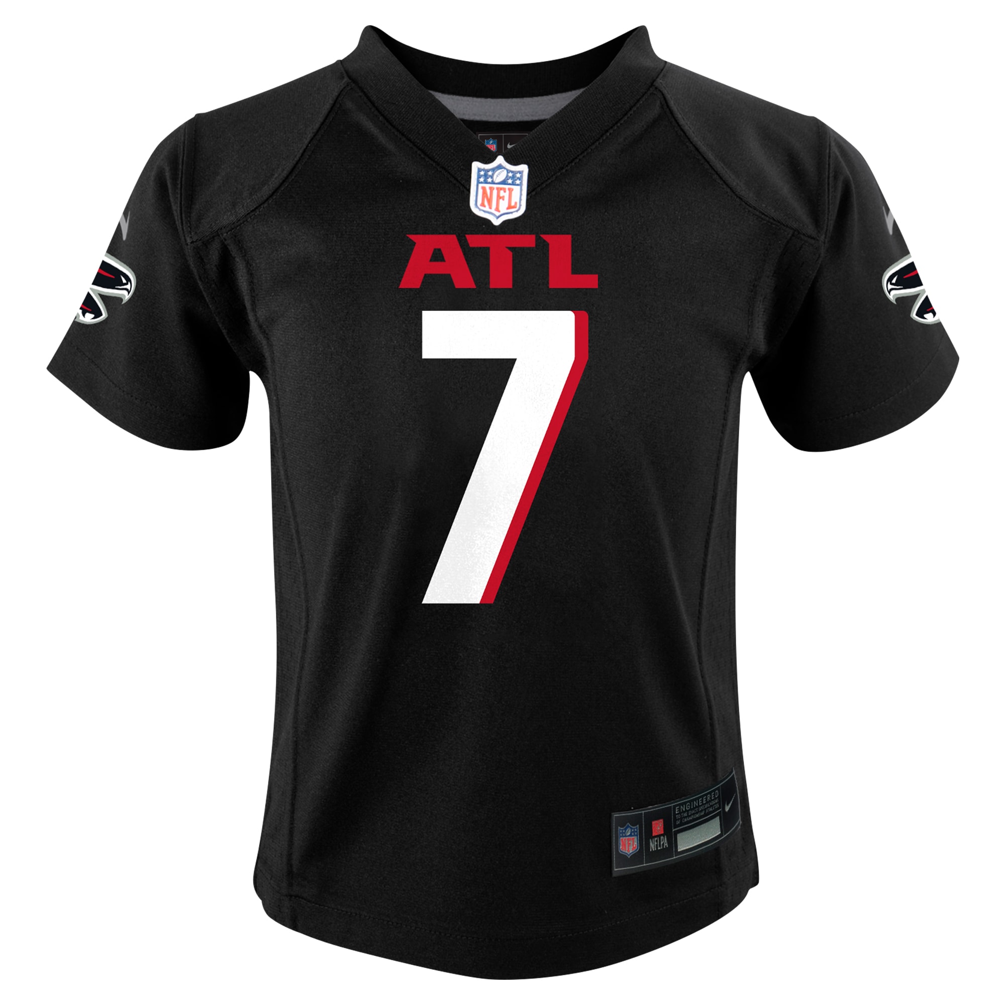 Bijan Robinson Atlanta Falcons Nike Preschool Player Game Jersey – Black Clowdercats