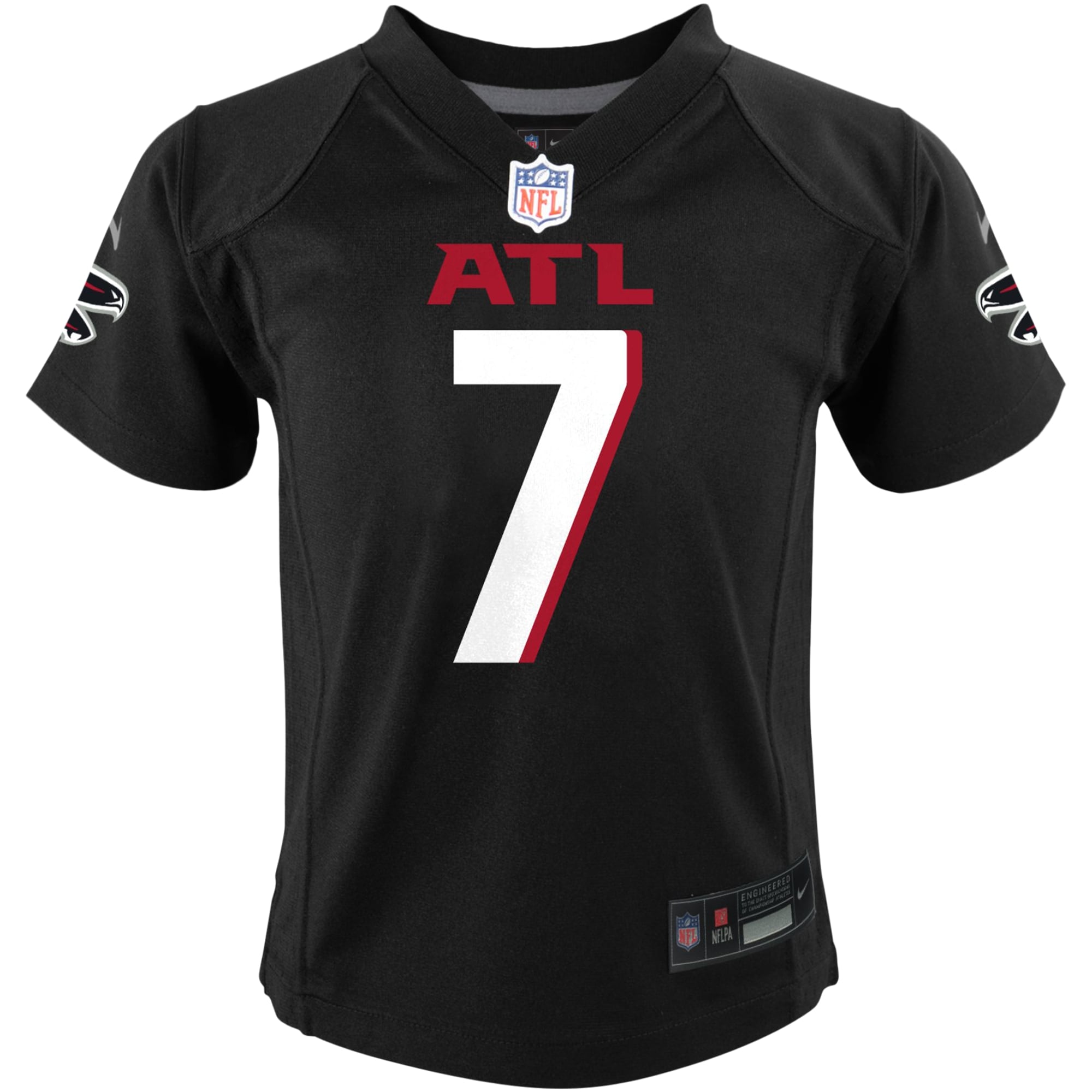 Bijan Robinson Atlanta Falcons Nike Toddler Game Jersey – Black Clowdercats