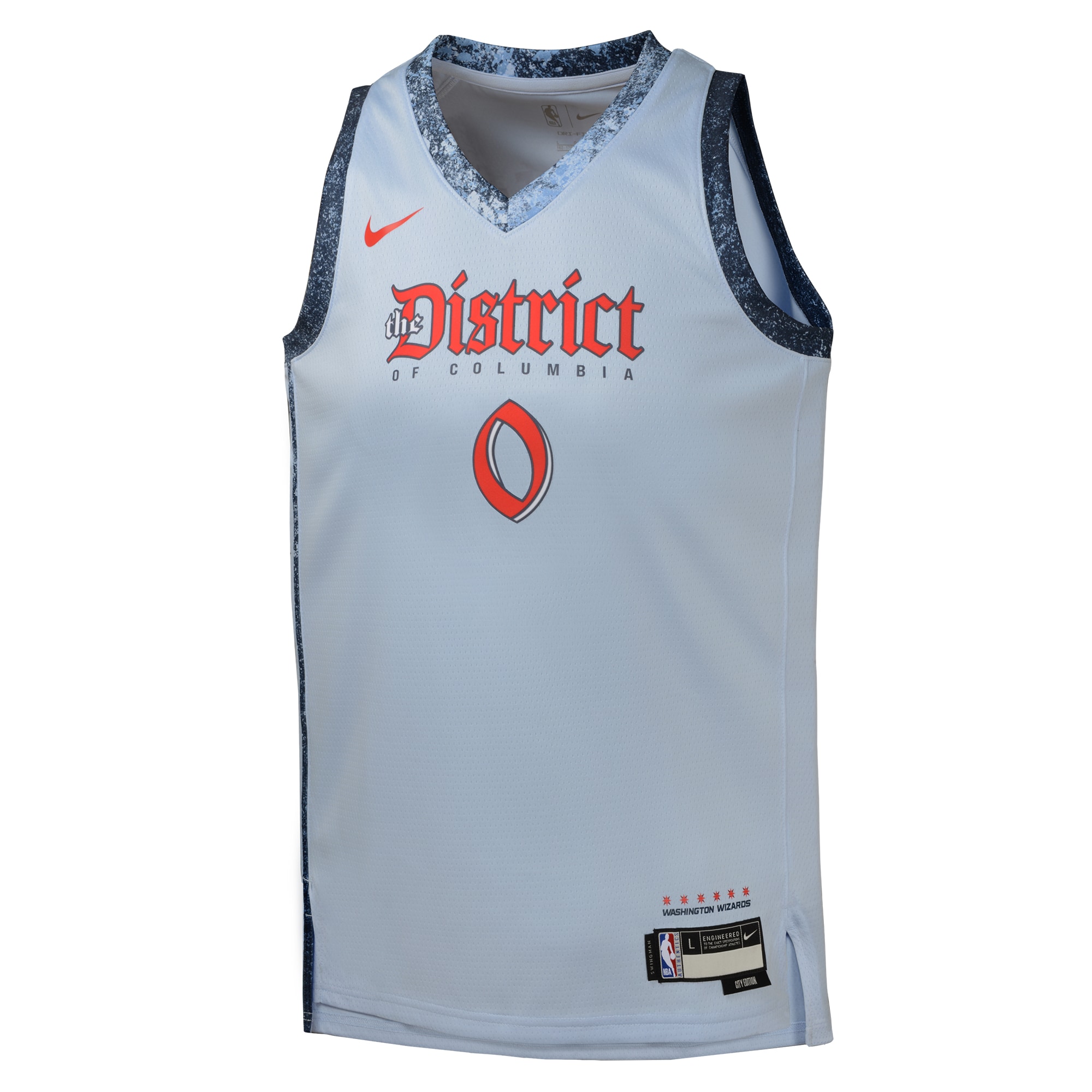 Bilal Coulibaly Washington Wizards Nike Youth 2024/25 Swingman Player Jersey – City Edition – Light Blue Clowdercats
