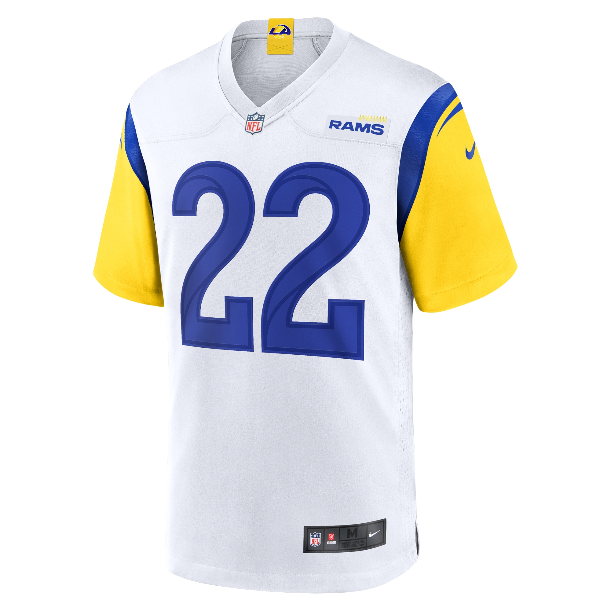 Blake Corum Los Angeles Rams Nike Game Jersey – White Clowdercats