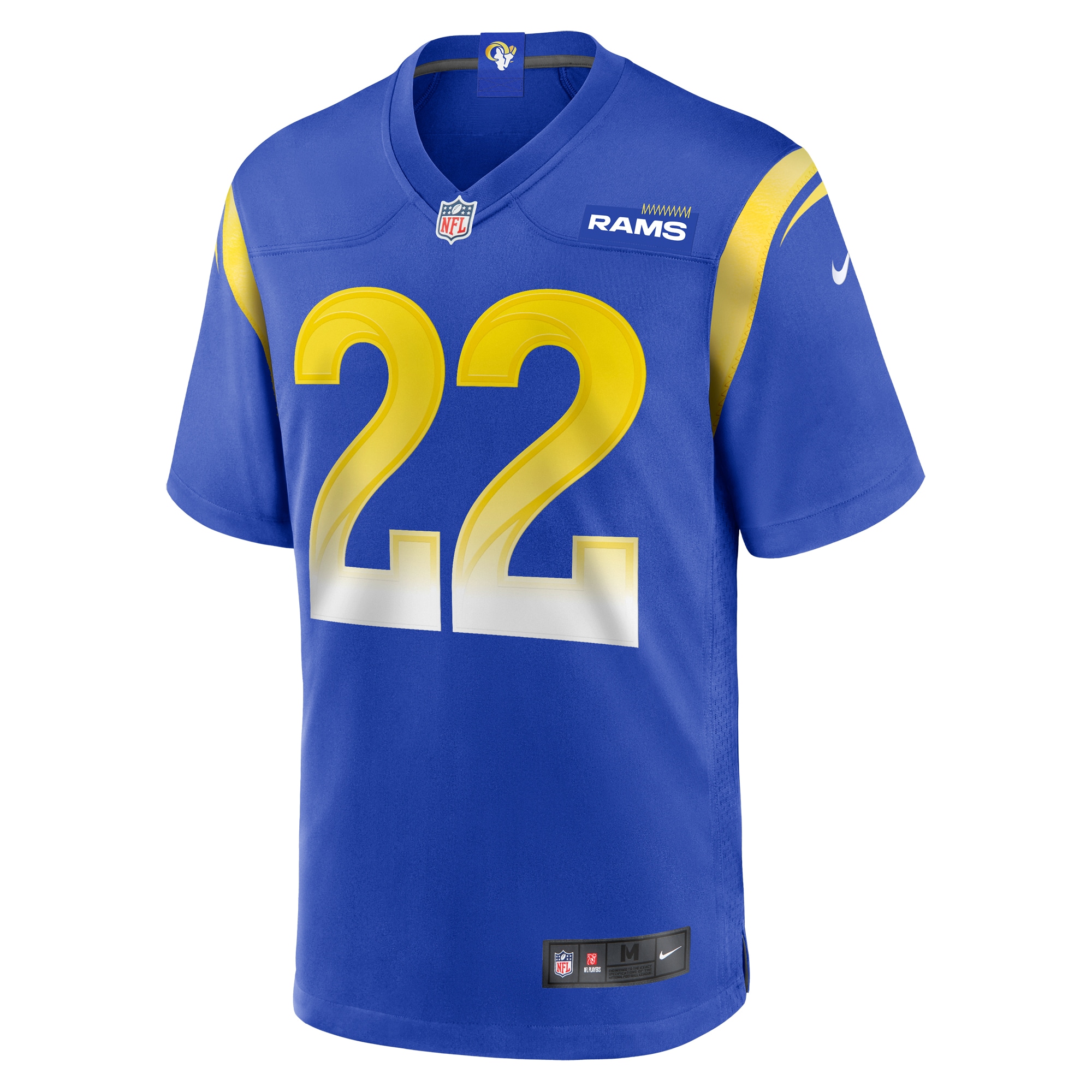 Blake Corum Los Angeles Rams Nike Game Player Jersey – Royal Clowdercats