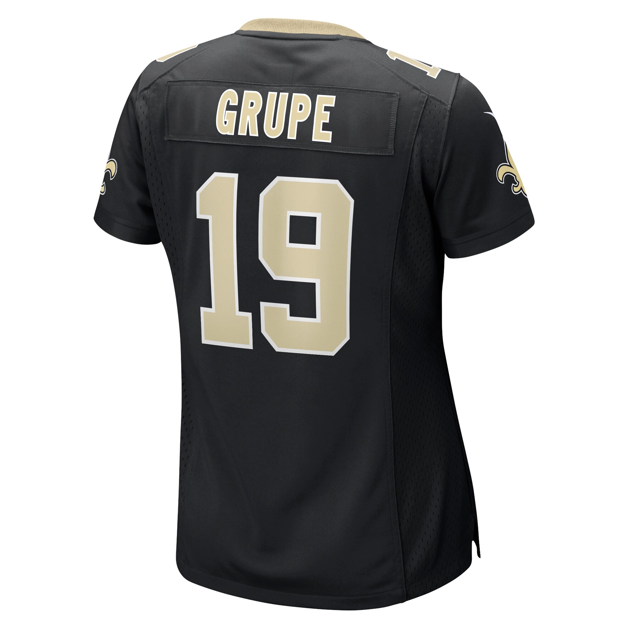 Blake Grupe New Orleans Saints Nike Women’s Team Game Jersey – Black Clowdercats