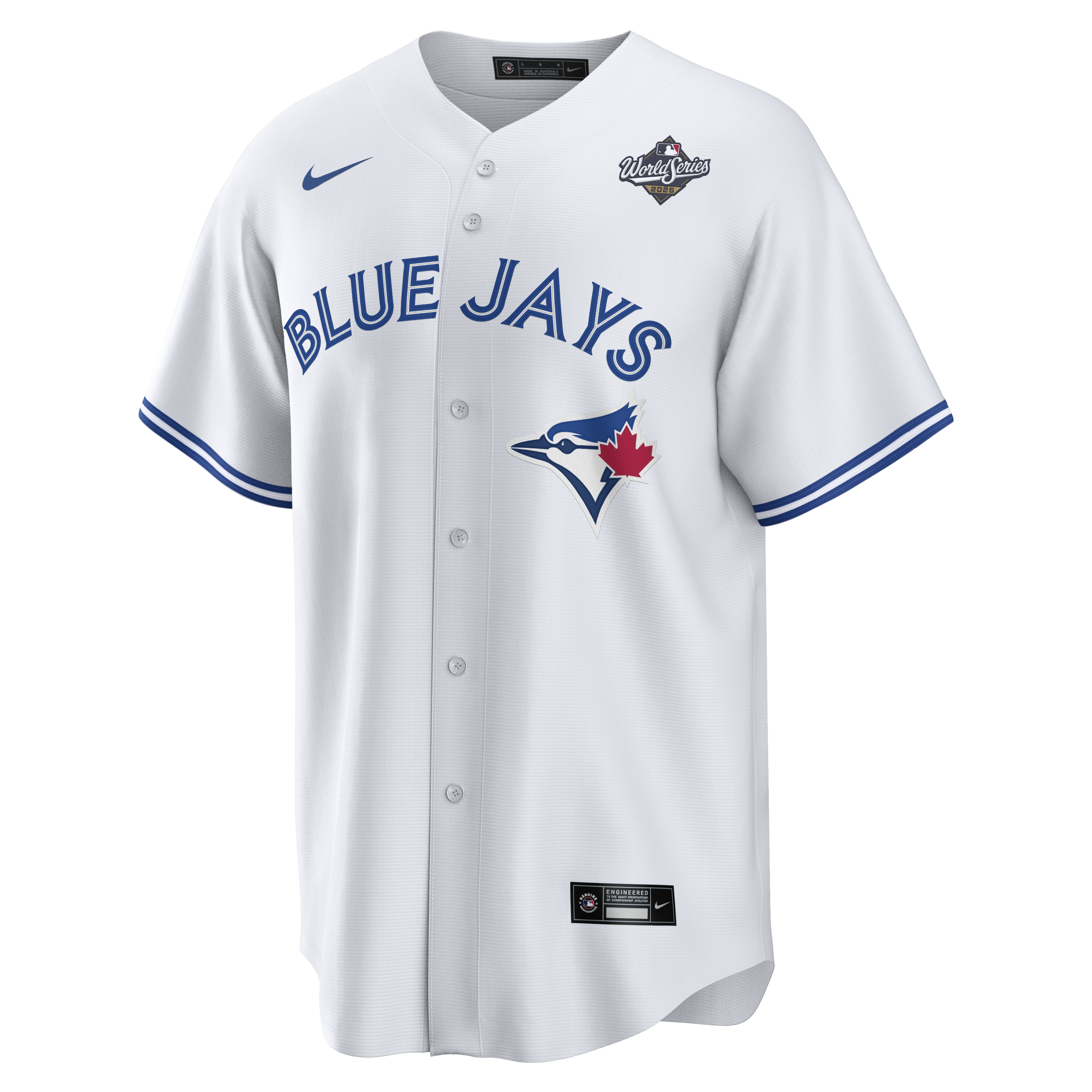 Bo Bichette Toronto Blue Jays Nike 2025 World Series Home Replica Player Jersey – White