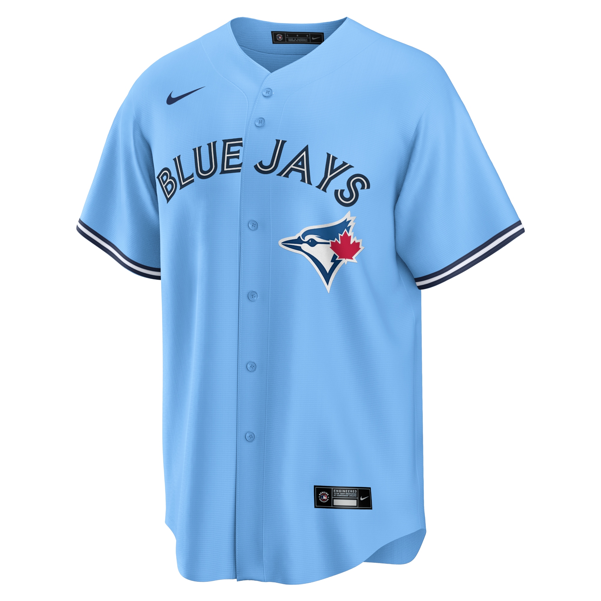 Bo Bichette Toronto Blue Jays Nike Alternate Replica Player Name Jersey – Powder Blue