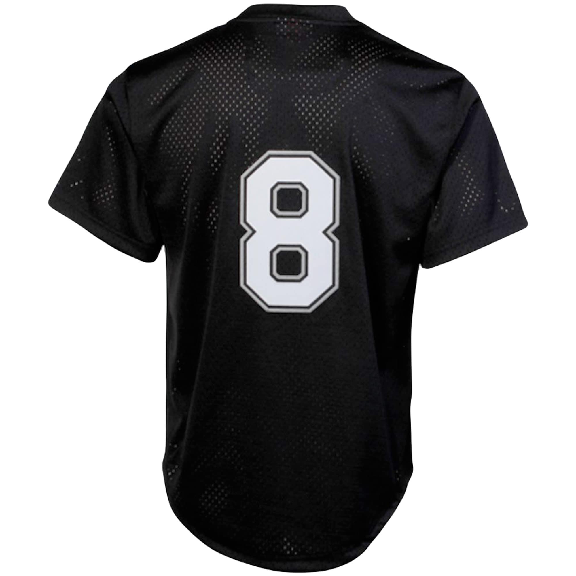 Bo Jackson Chicago White Sox Mitchell & Ness Cooperstown Collection Big & Tall Mesh Batting Practice Jersey – Black