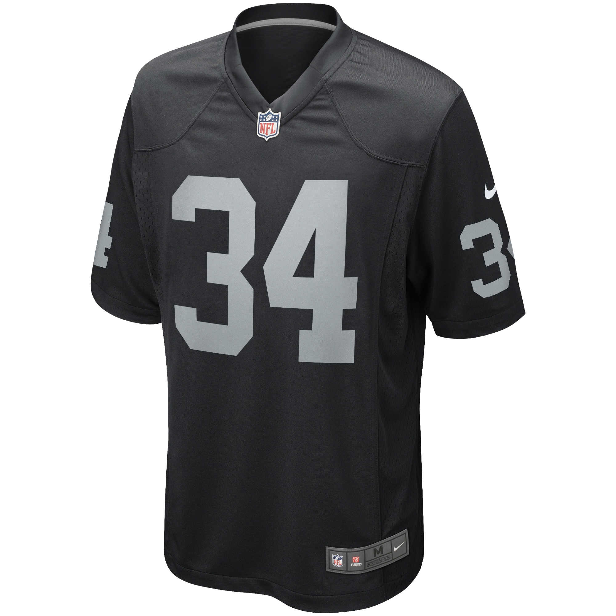 Bo Jackson Las Vegas Raiders Nike Game Retired Player Jersey – Black Clowdercats