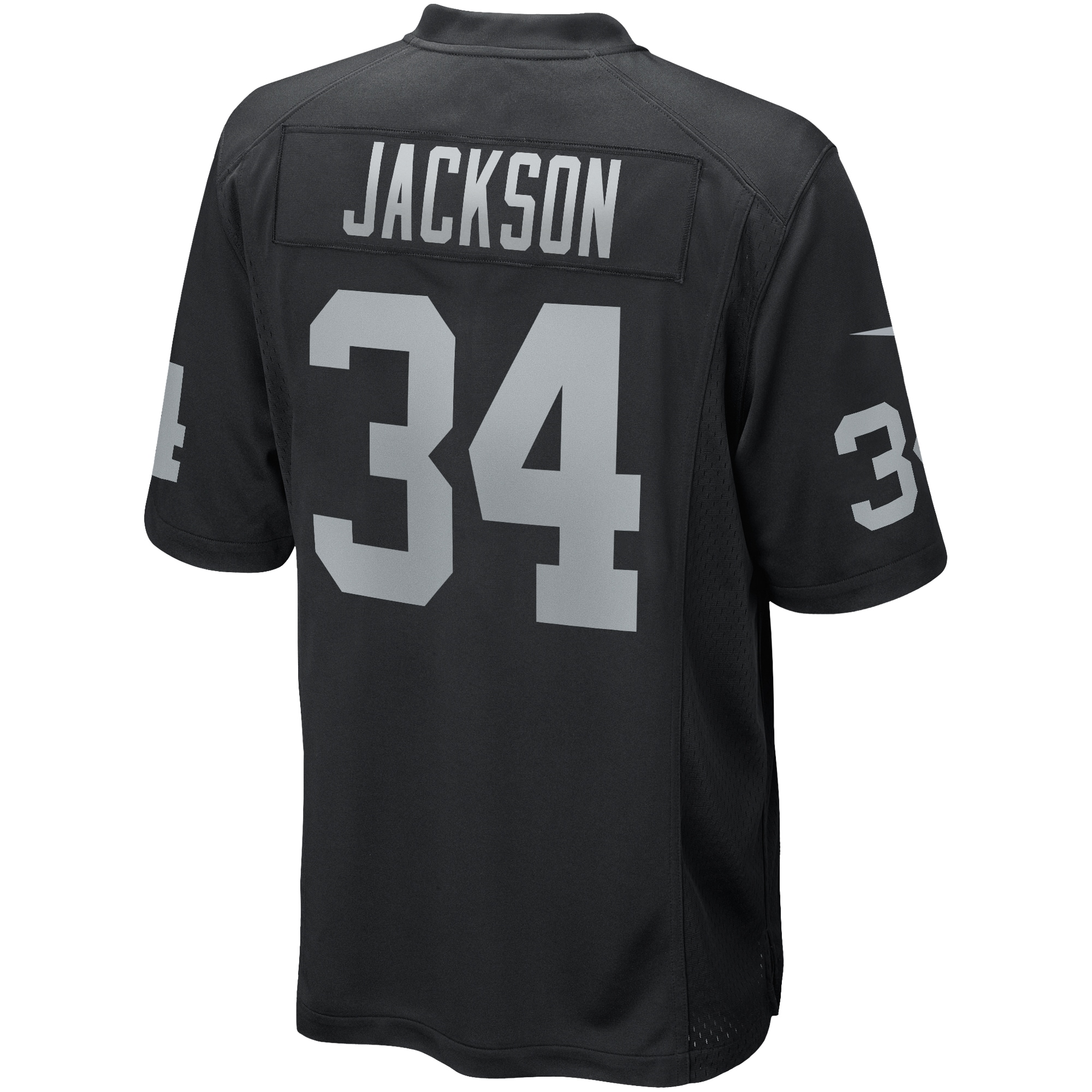 Bo Jackson Las Vegas Raiders Nike Game Retired Player Jersey – Black Clowdercats