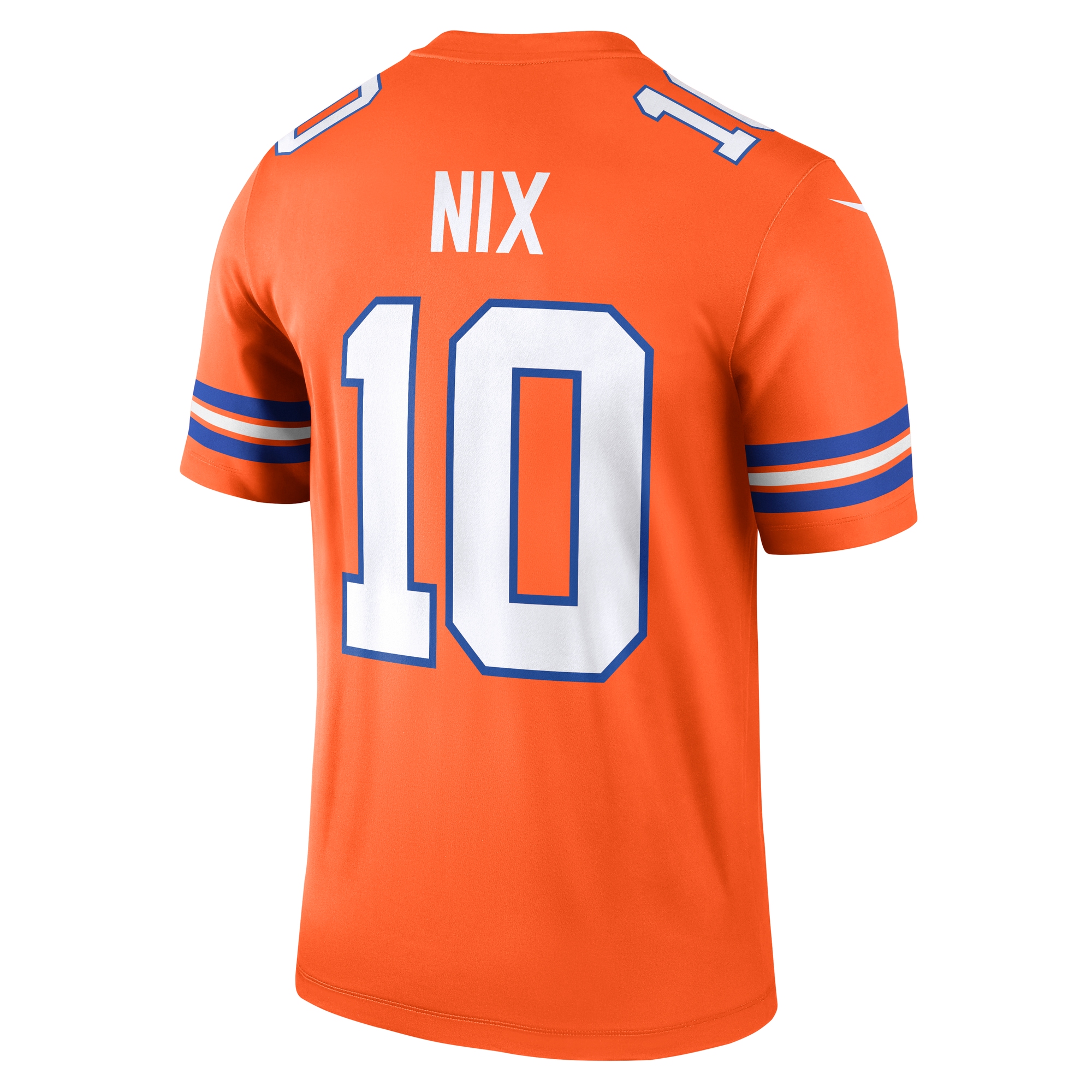 Bo Nix Denver Broncos Nike Legend Player Performance Top – Orange Clowdercats