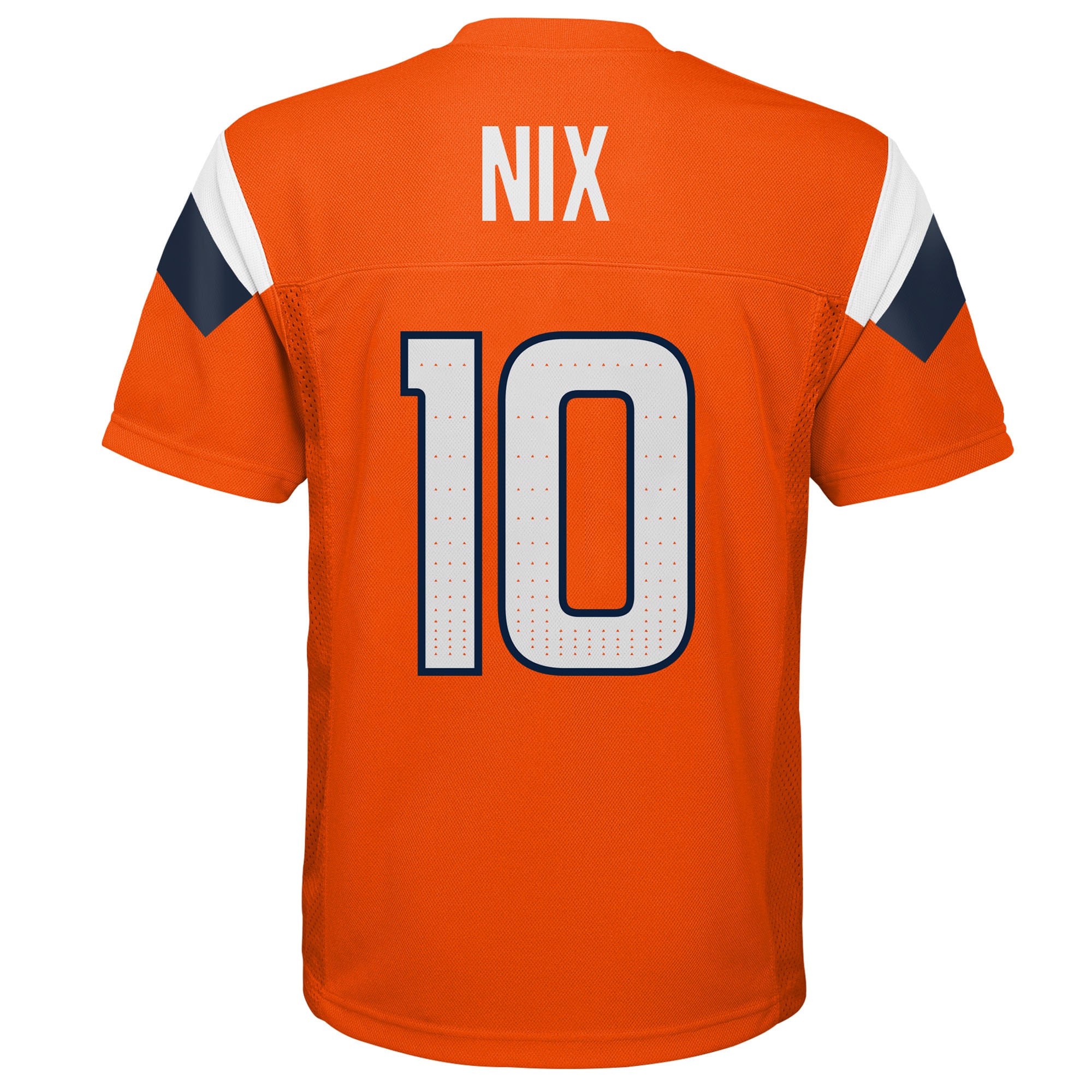 Bo Nix Denver Broncos Youth Replica Player Jersey – Orange Clowdercats