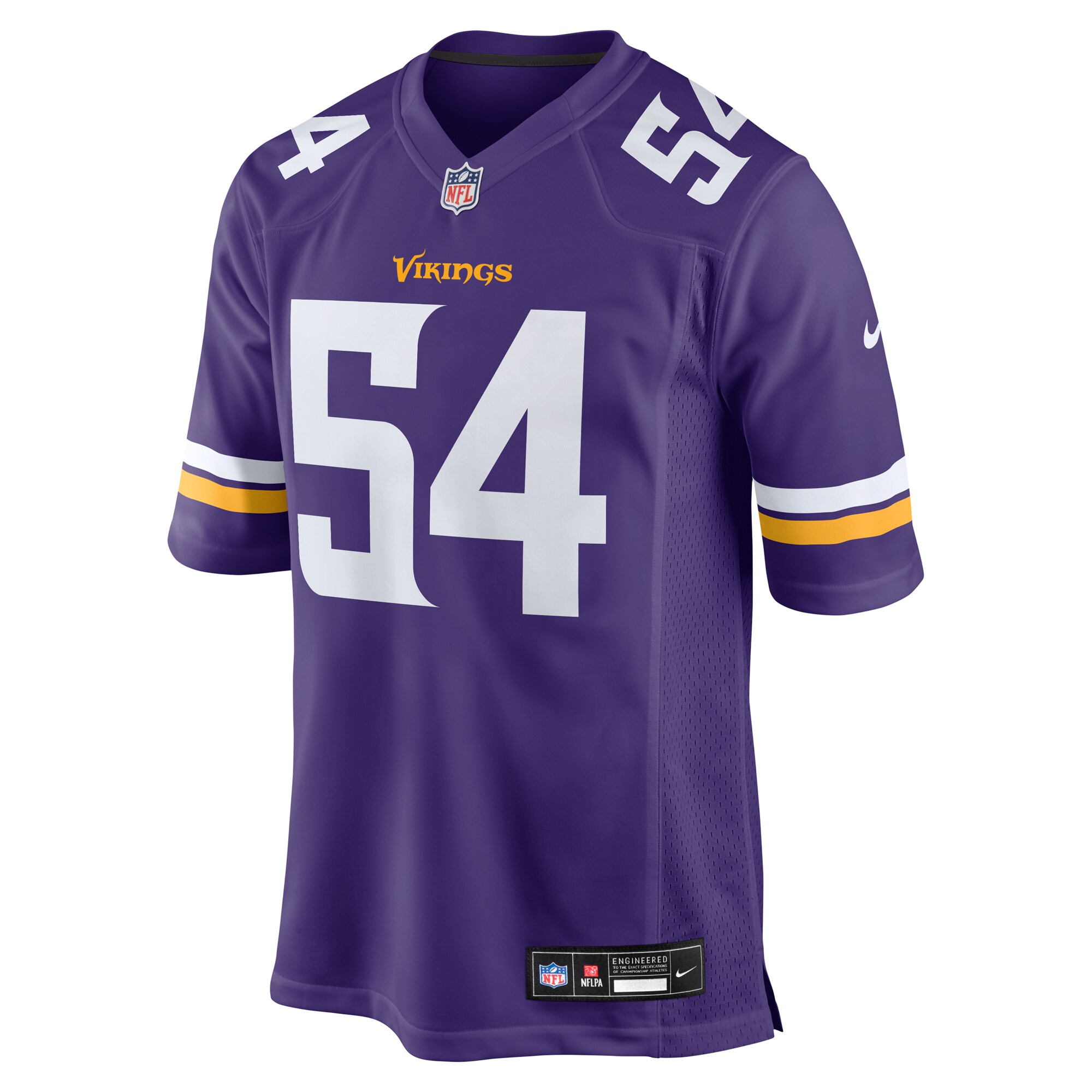 Bo Richter Minnesota Vikings Nike Team Game Jersey – Purple Clowdercats