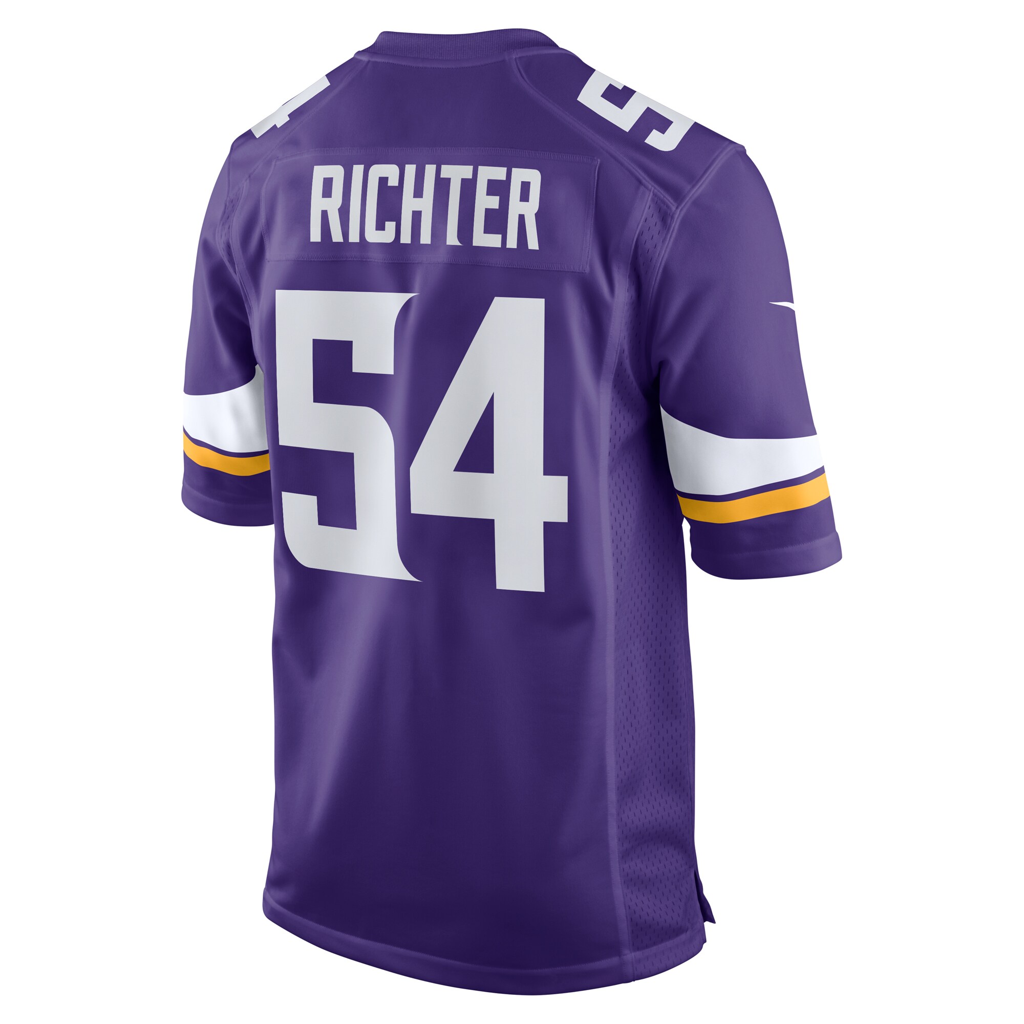 Bo Richter Minnesota Vikings Nike Team Game Jersey – Purple Clowdercats