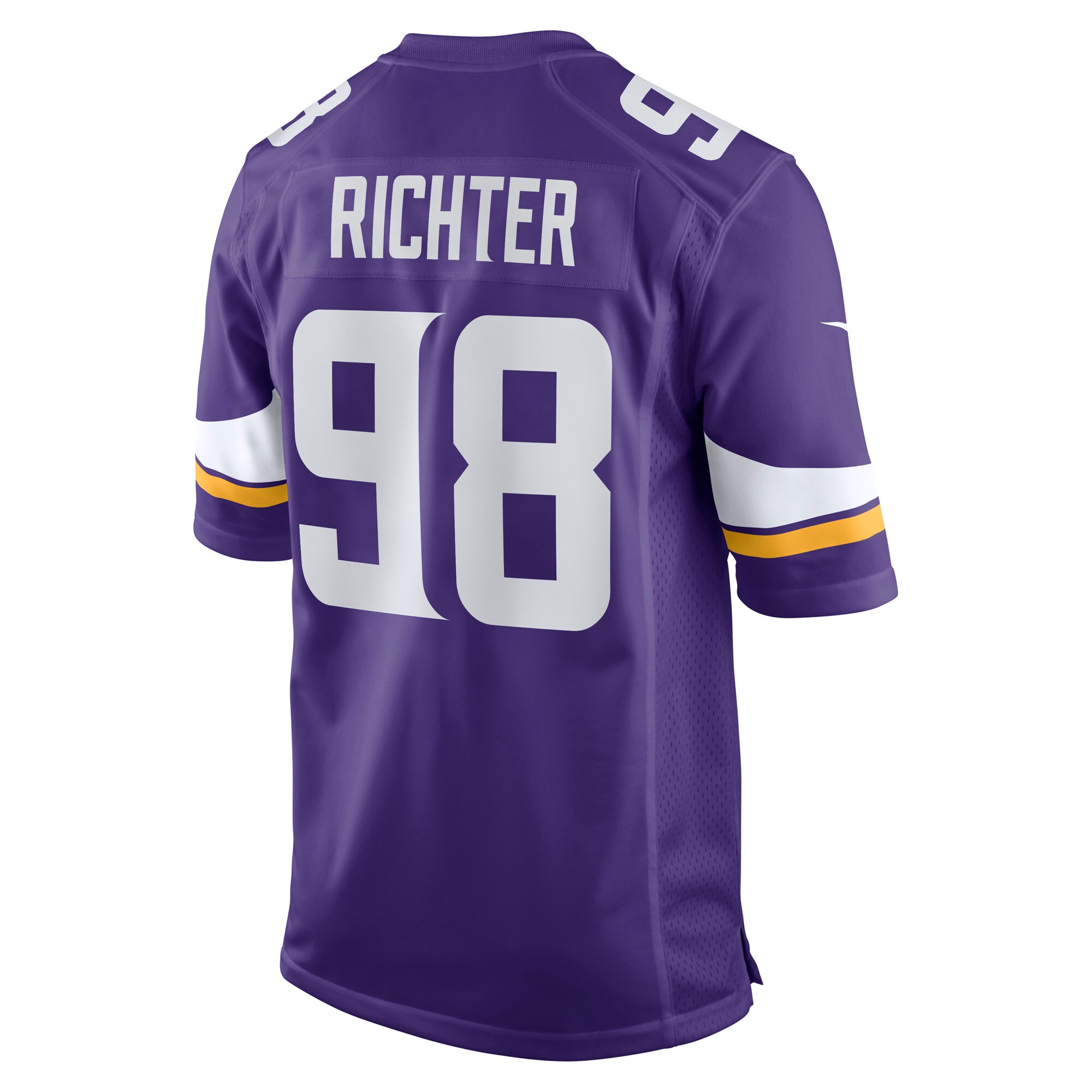Bo Richter Minnesota Vikings Nike Team Game Jersey – Purple Clowdercats
