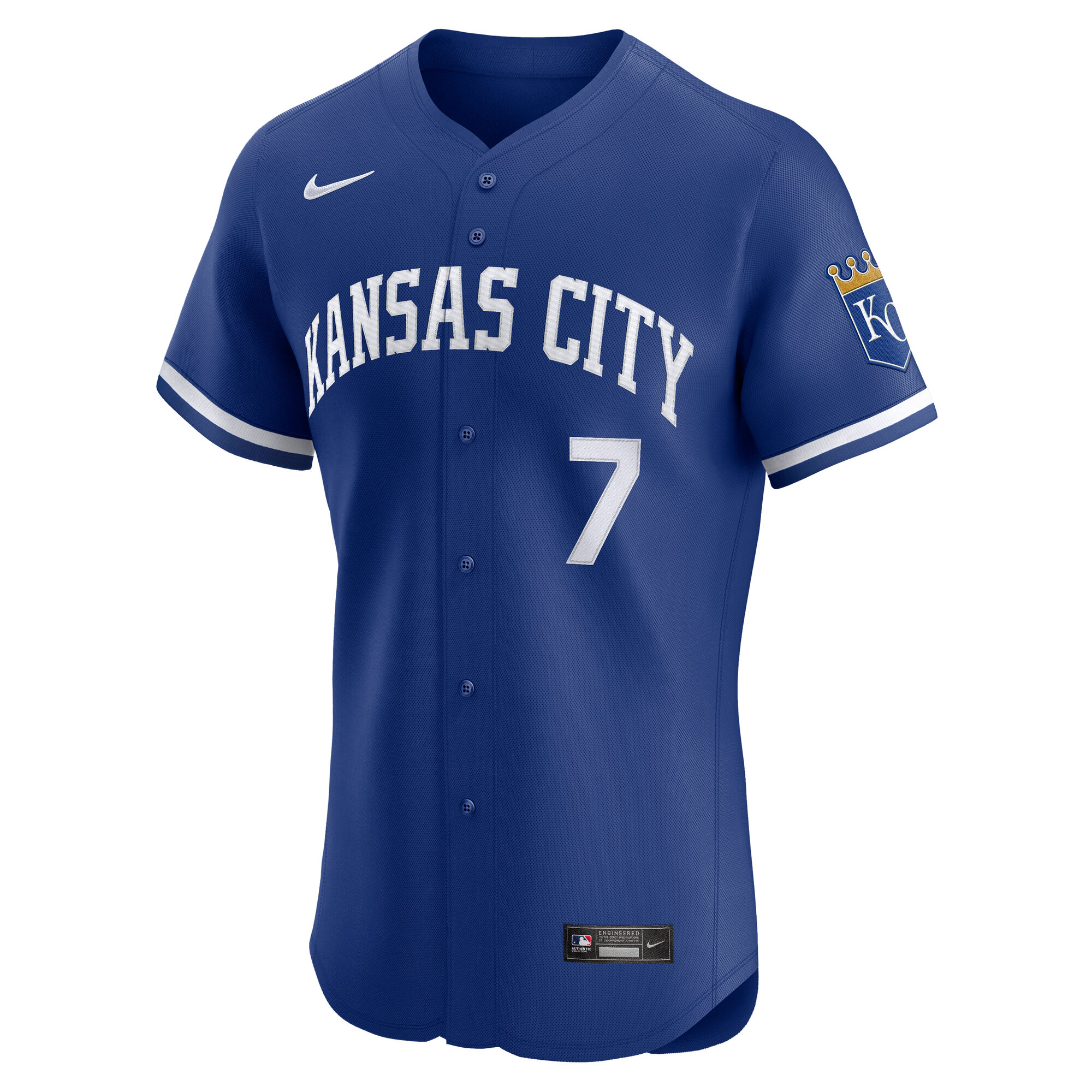 Bobby Witt Jr. Kansas City Royals Nike Alternate 2 Elite Player Jersey – Royal