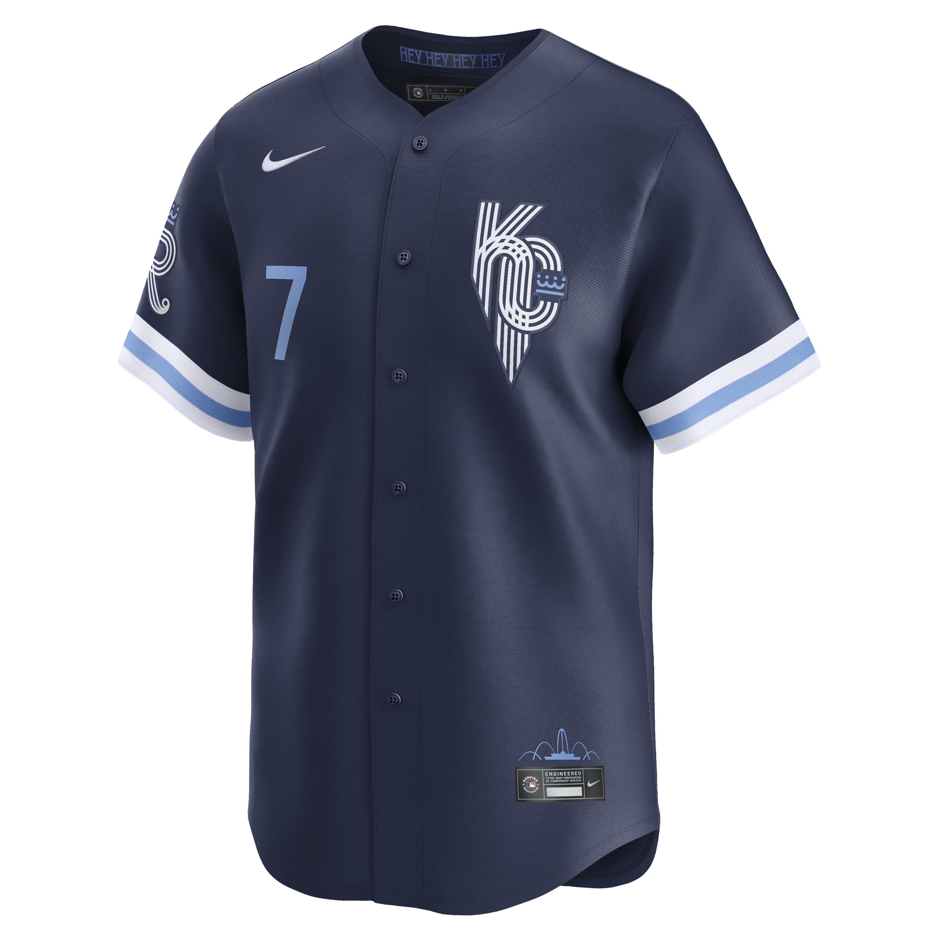 Bobby Witt Jr. Kansas City Royals Nike City Connect Limited Jersey – Navy