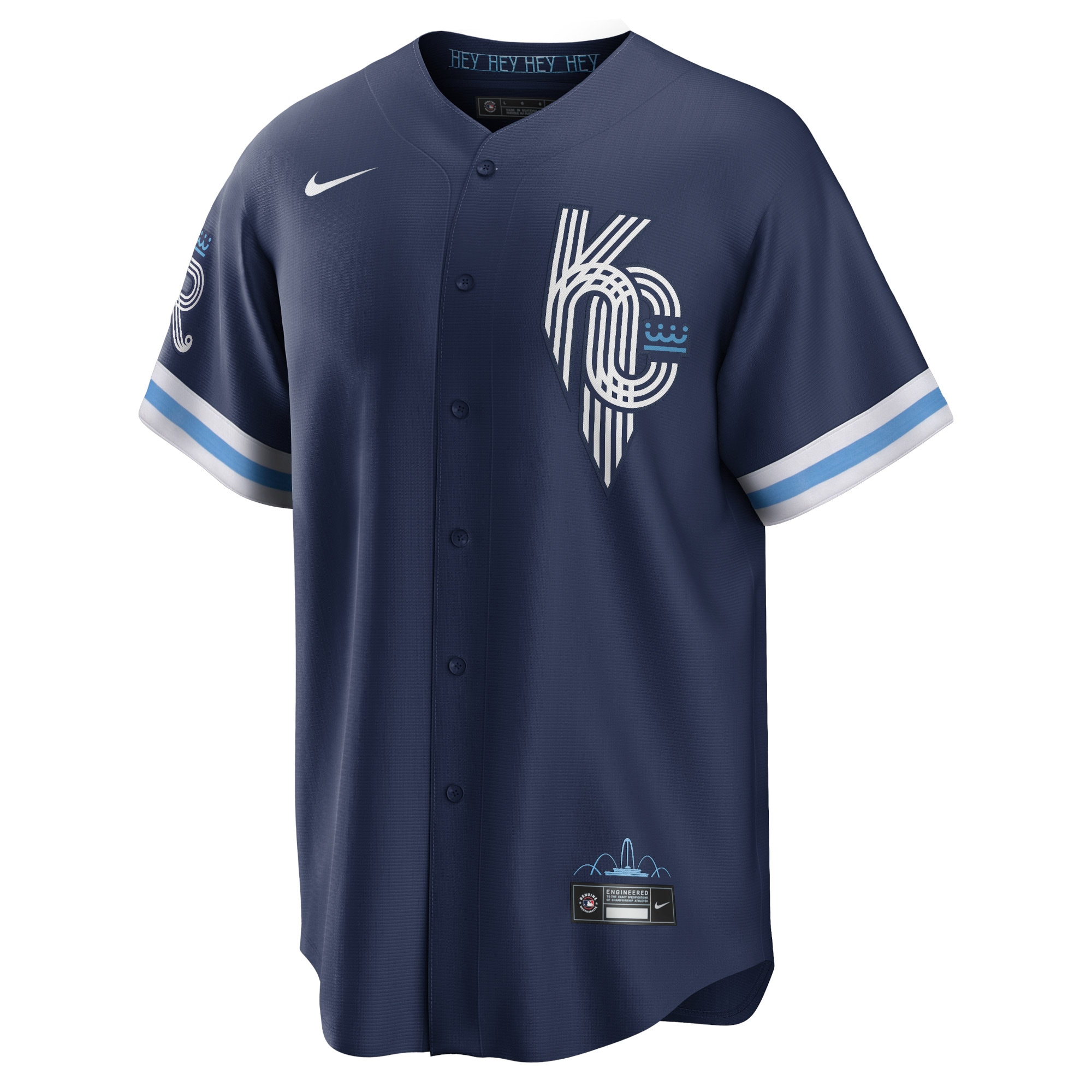 Bobby Witt Jr. Kansas City Royals Nike City Connect Replica Player Jersey – Navy