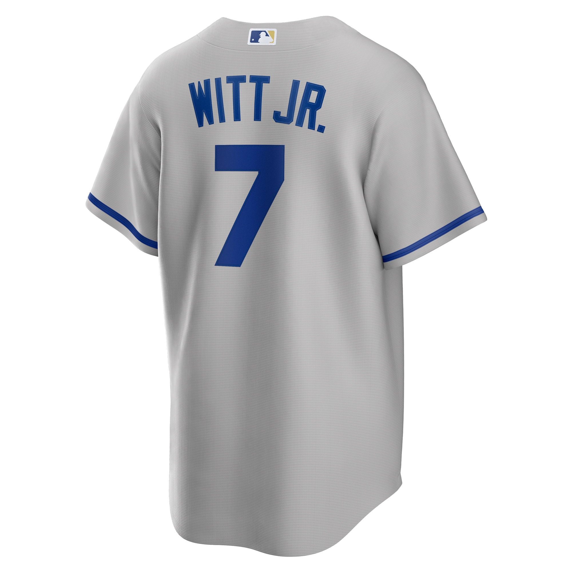 Bobby Witt Jr. Kansas City Royals Nike Road Replica Jersey – Gray