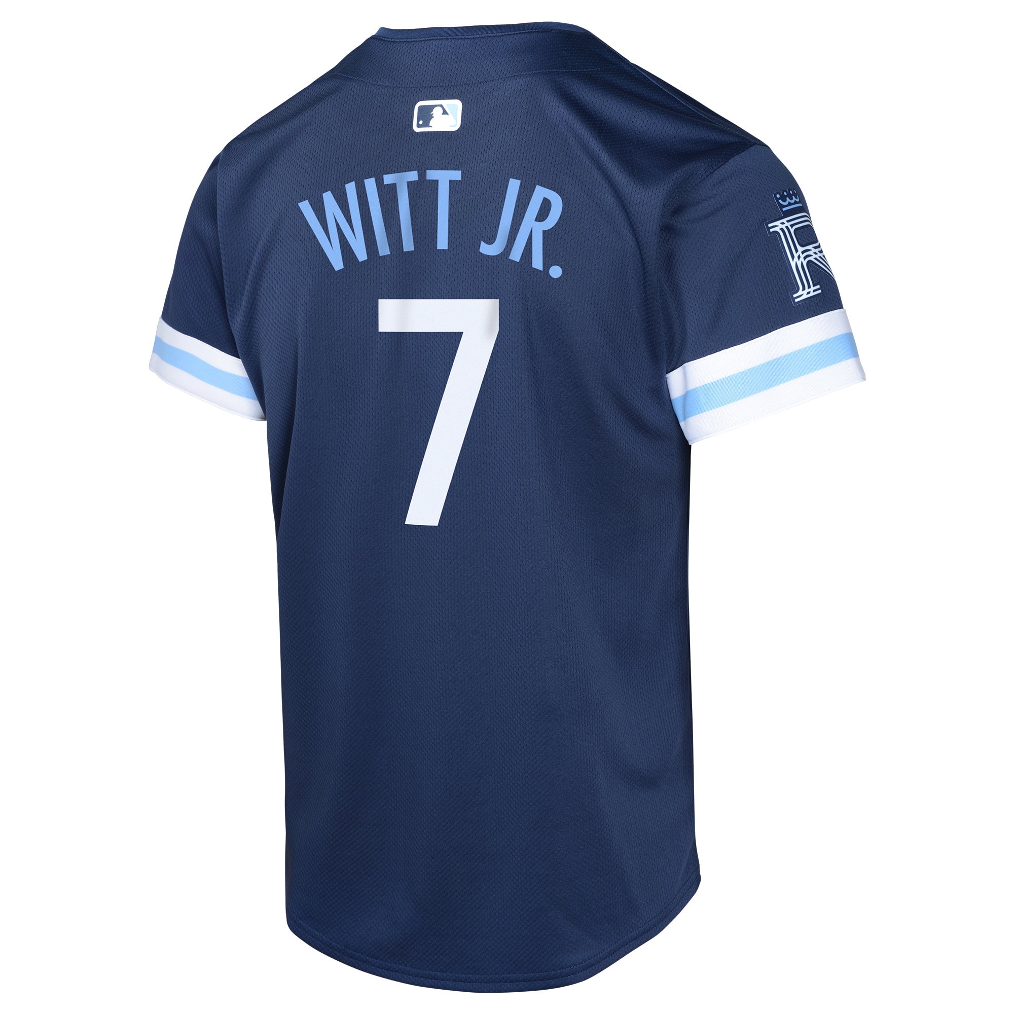 Bobby Witt Jr. Kansas City Royals Nike Youth City Connect Limited Player Jersey – Navy