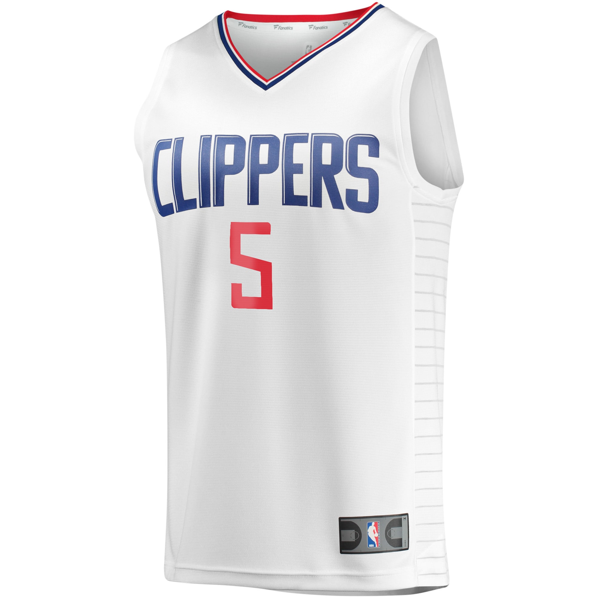 Bones Hyland LA Clippers Fanatics Youth Fast Break Player Jersey – Association Edition – White Clowdercats
