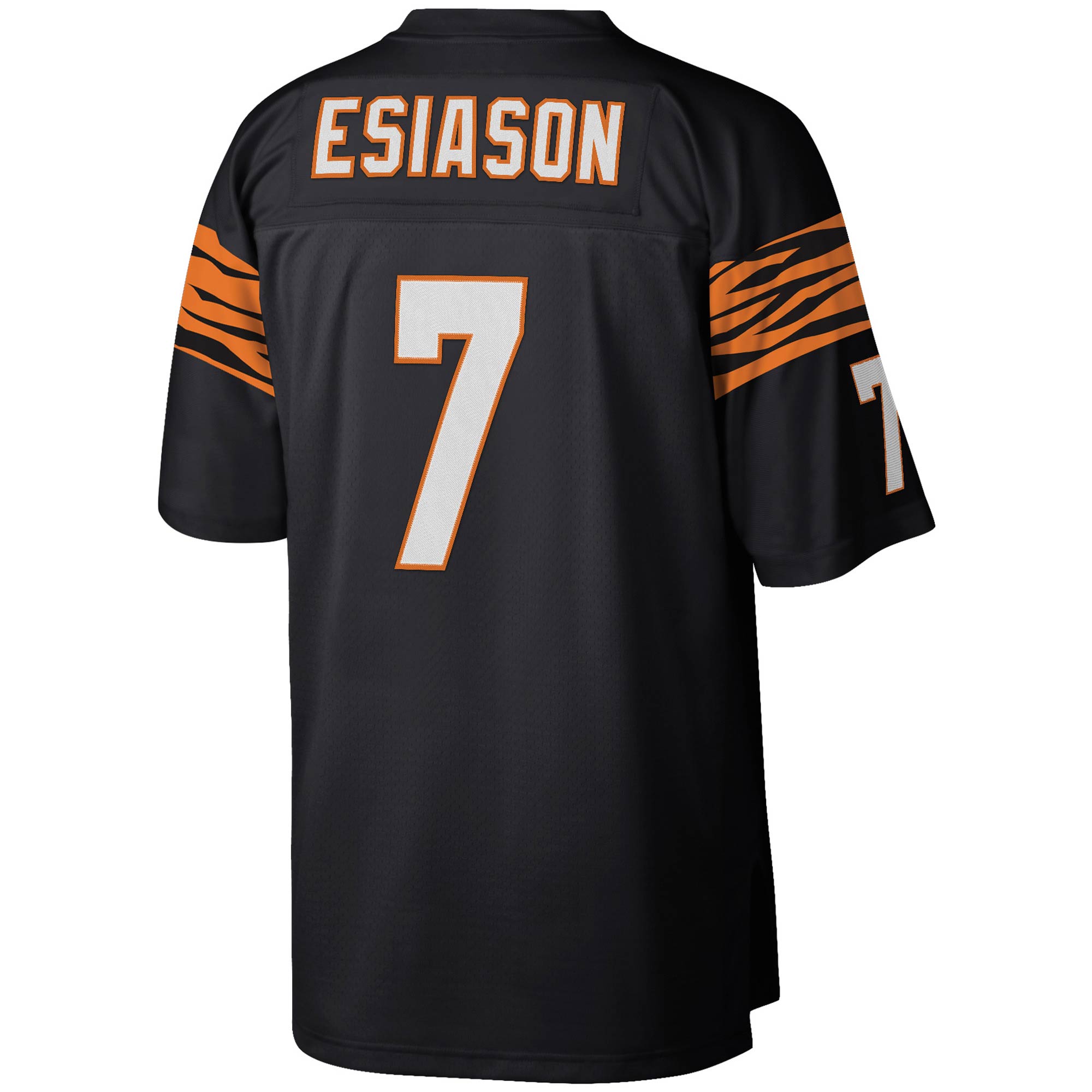 Boomer Esiason Cincinnati Bengals Mitchell & Ness Legacy Replica Jersey – Black Clowdercats