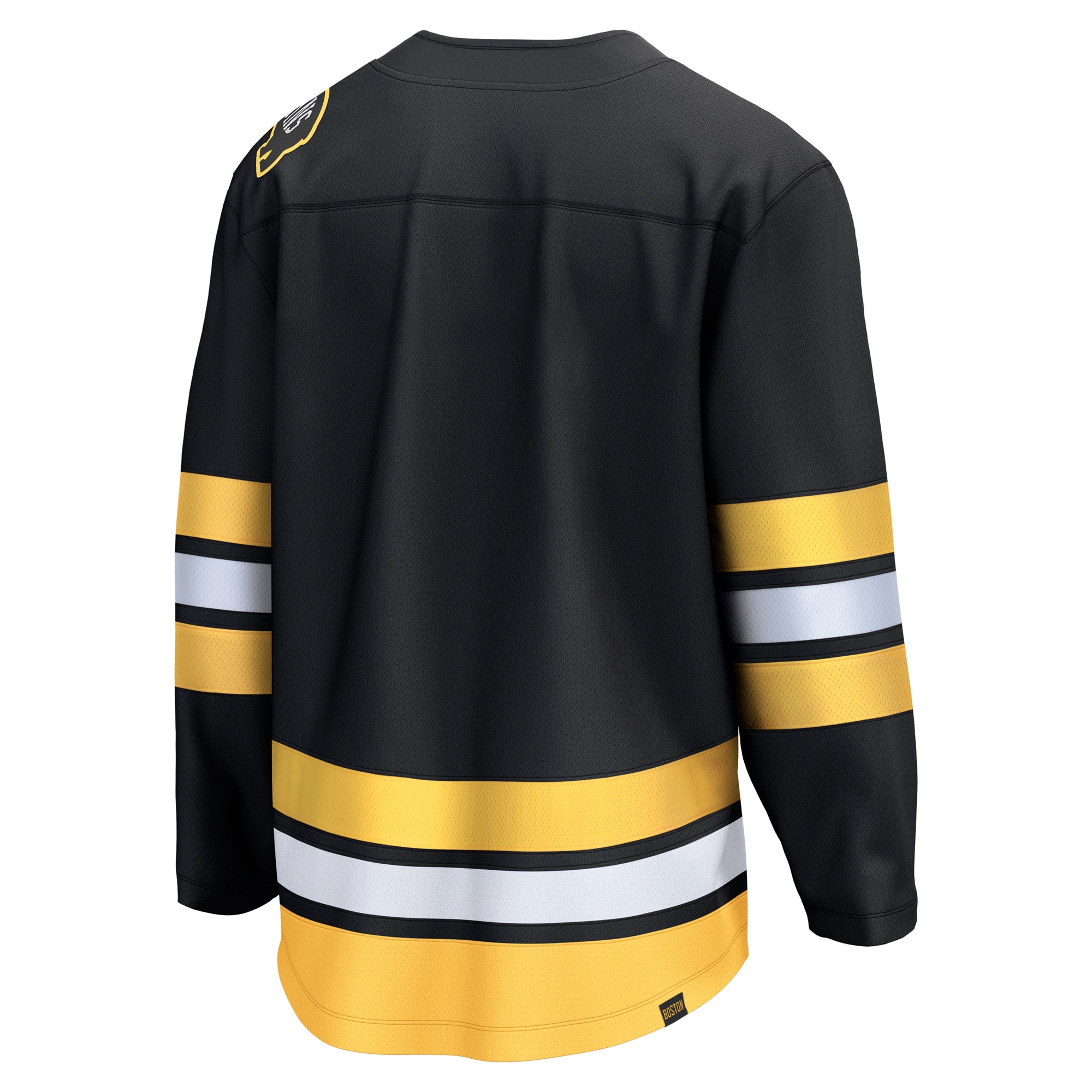Boston Bruins Fanatics Anniversary Home Breakaway Jersey – Black Clowdercats