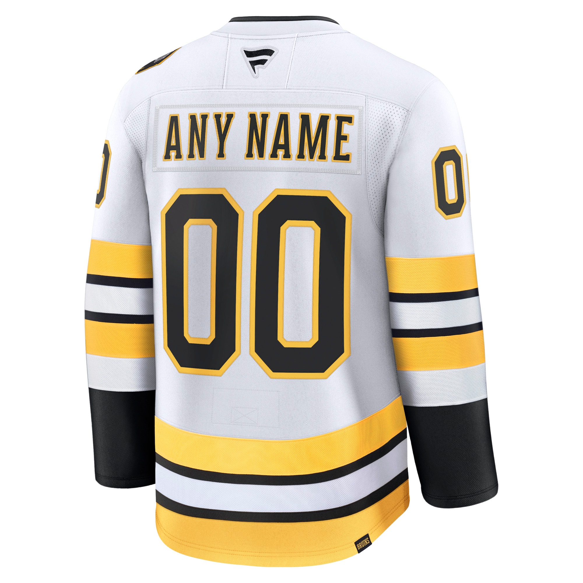 Boston Bruins Fanatics Away Premium Custom Jersey – White Clowdercats