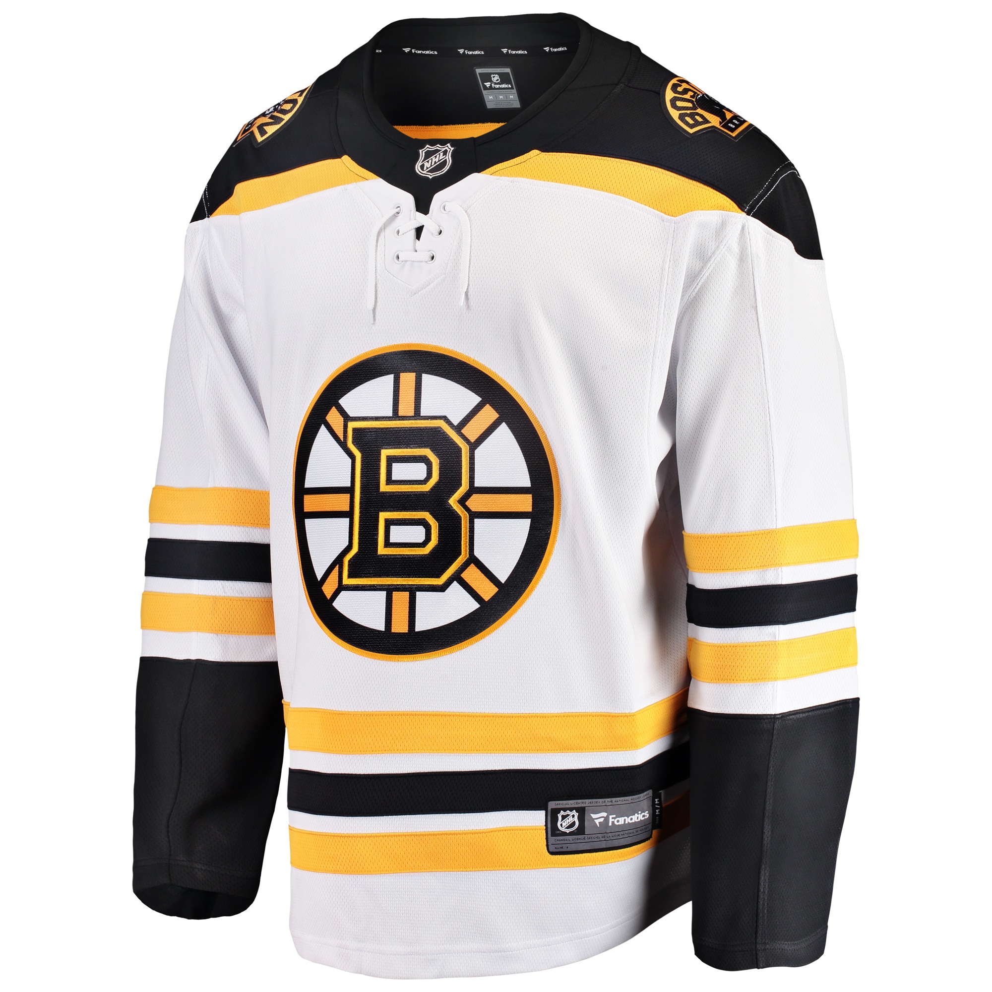 Boston Bruins Fanatics Breakaway Away Jersey – White Clowdercats
