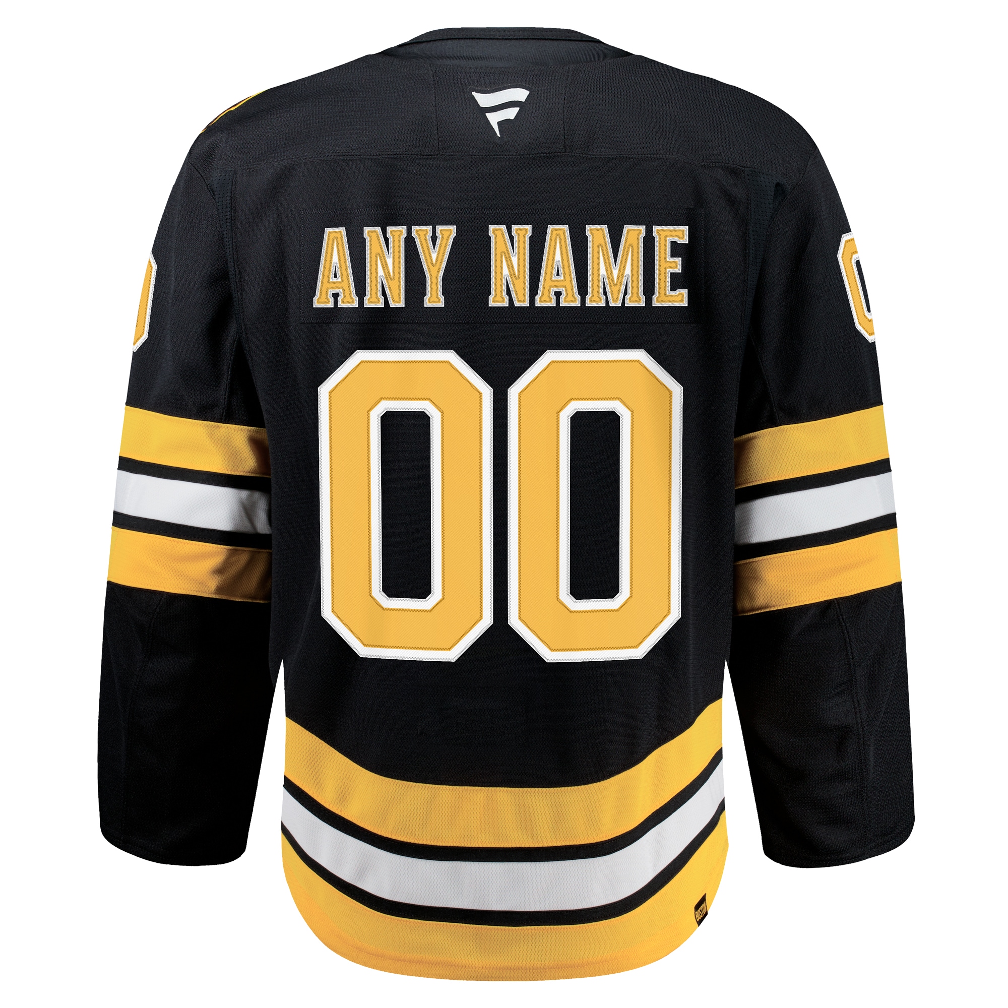 Boston Bruins Fanatics Home Authentic Pro Custom Jersey – Black Clowdercats