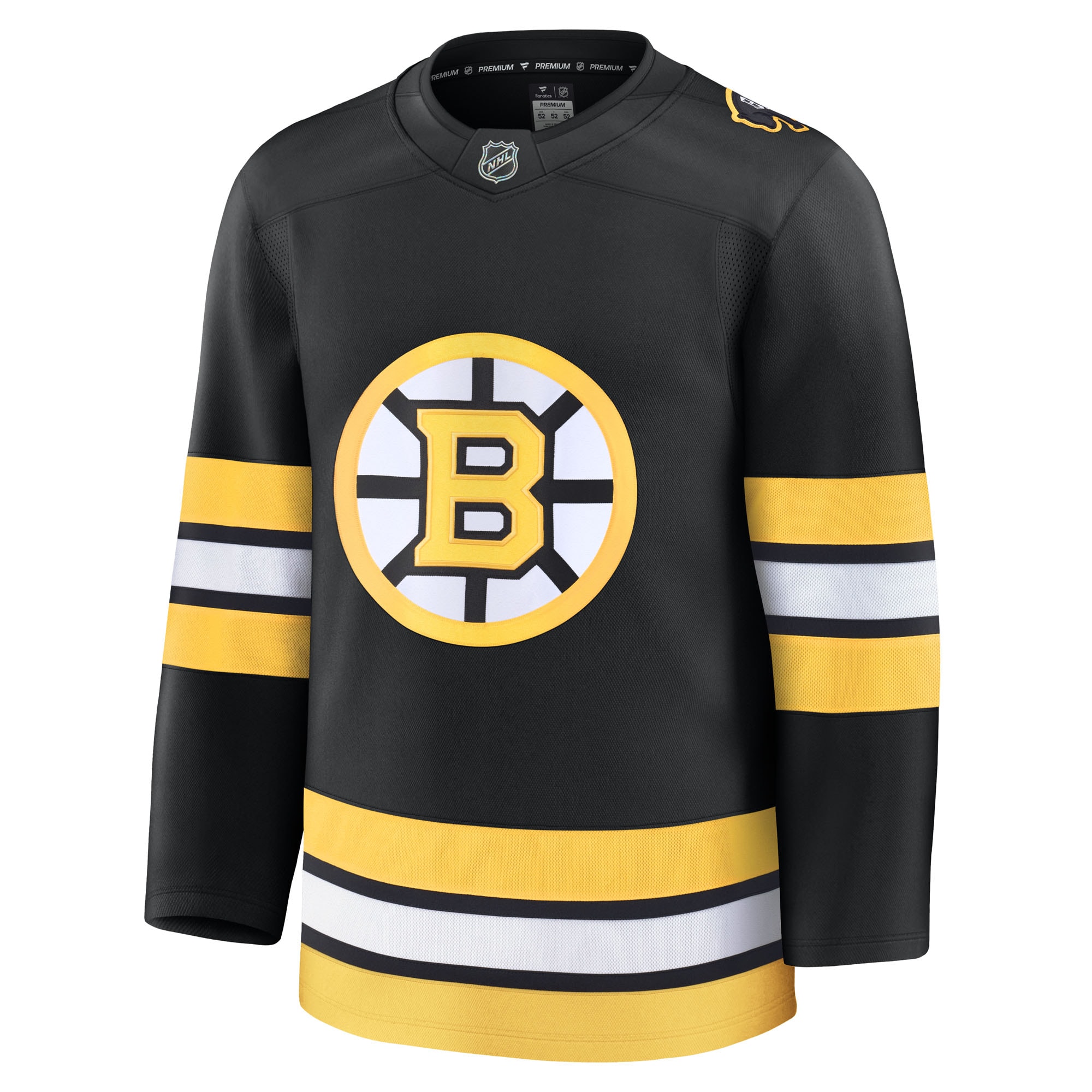 Boston Bruins Fanatics Home Premium Jersey – Black Clowdercats