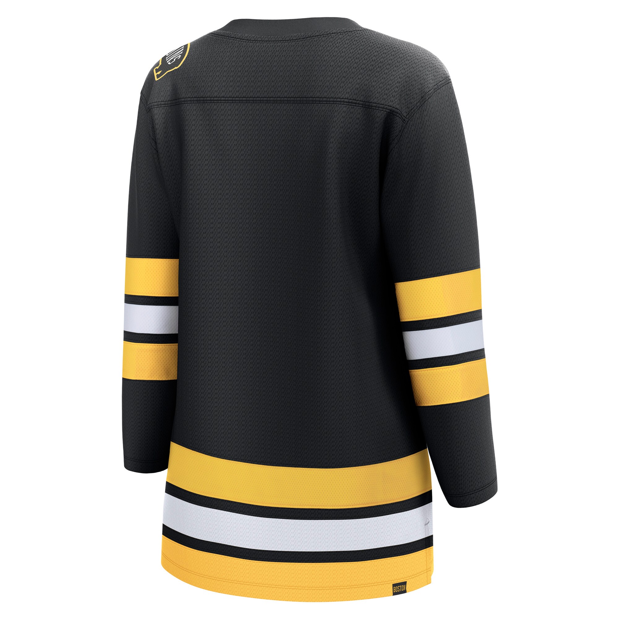 Boston Bruins Fanatics Women’s Anniversary Home Breakaway Jersey – Black Clowdercats