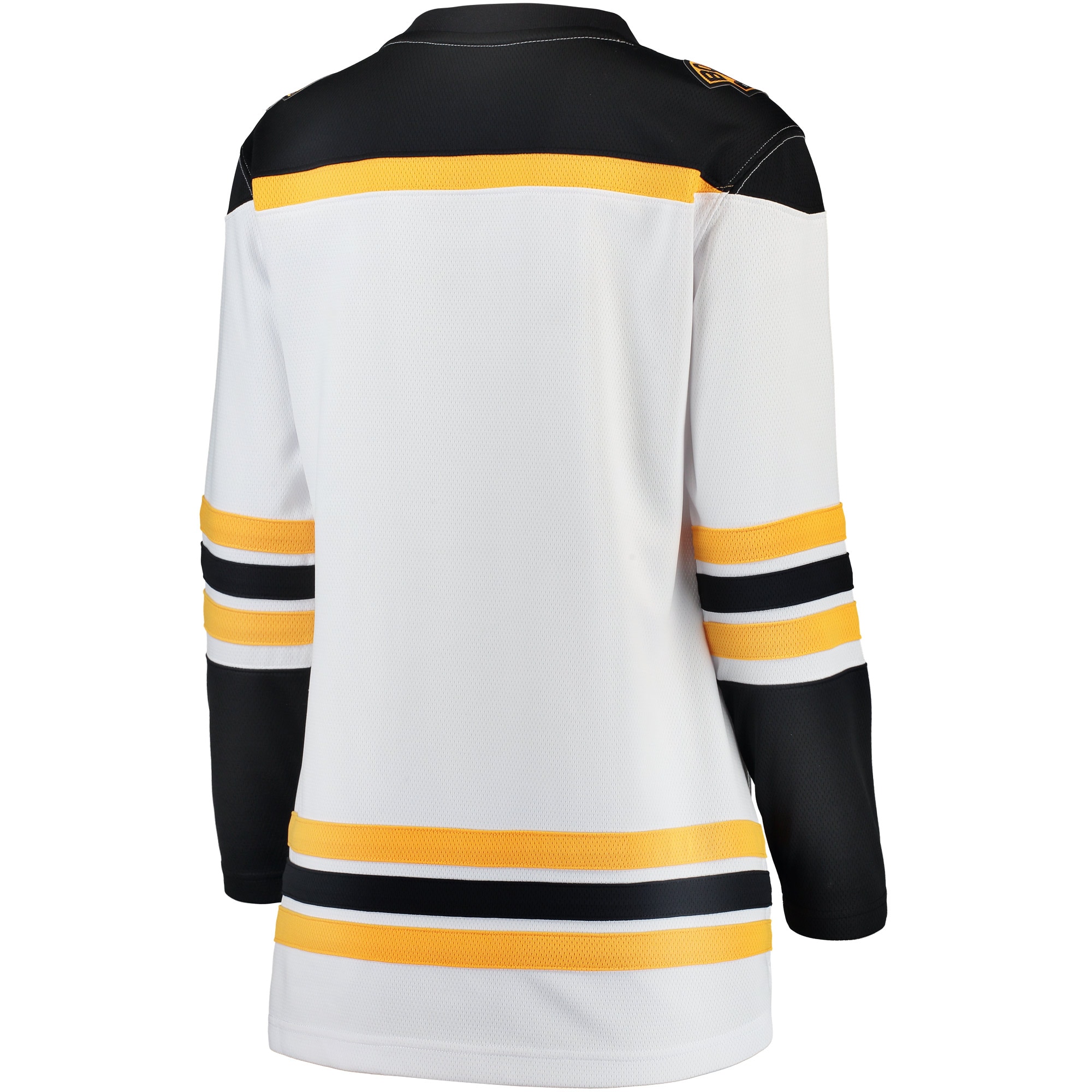 Boston Bruins Fanatics Women’s Away Breakaway Jersey – White Clowdercats
